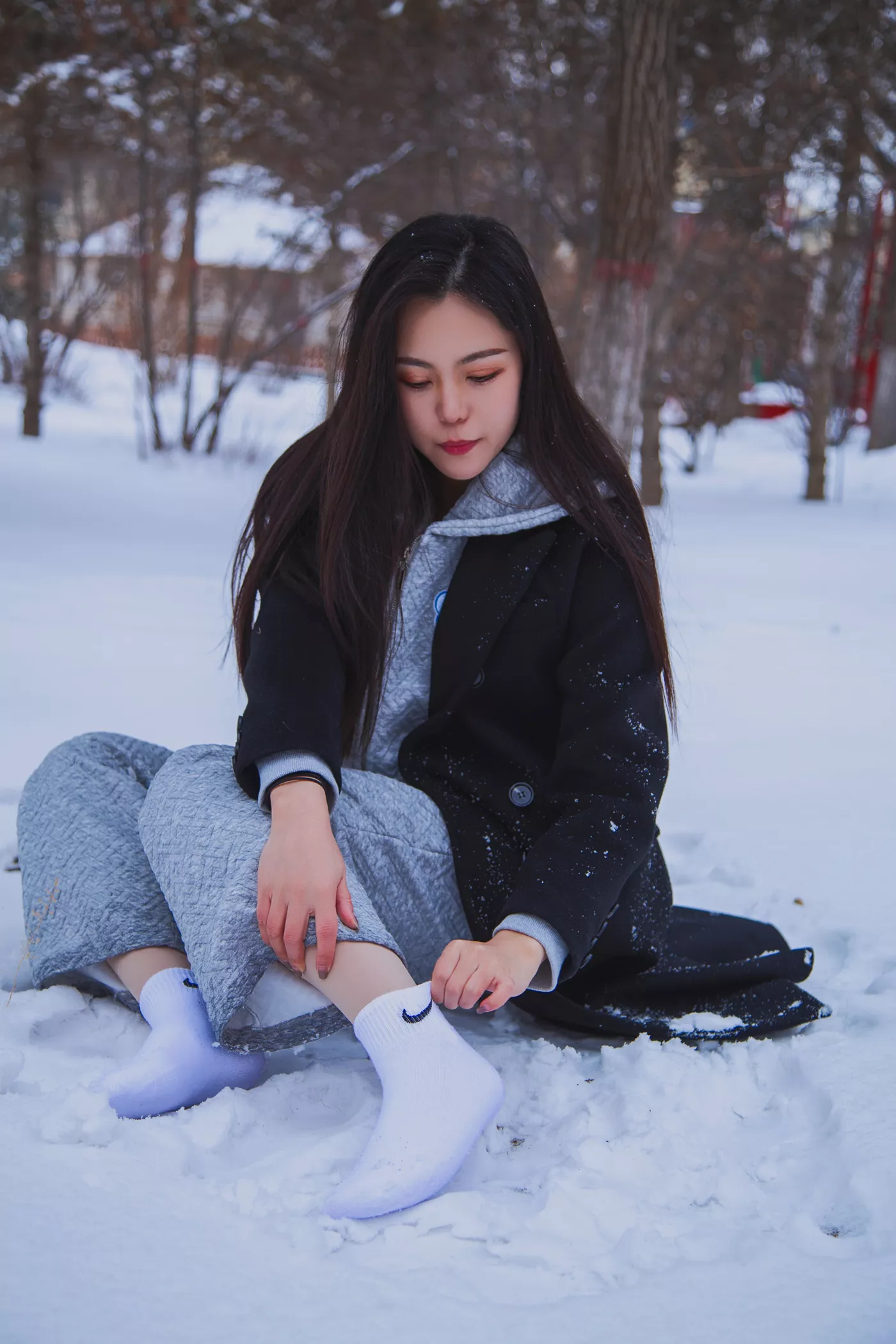 图片[58]-[织梦映像]NO.060 踏雪无痕-首次雪景拍摄，天寒地冻[200P] – 速更版-美库