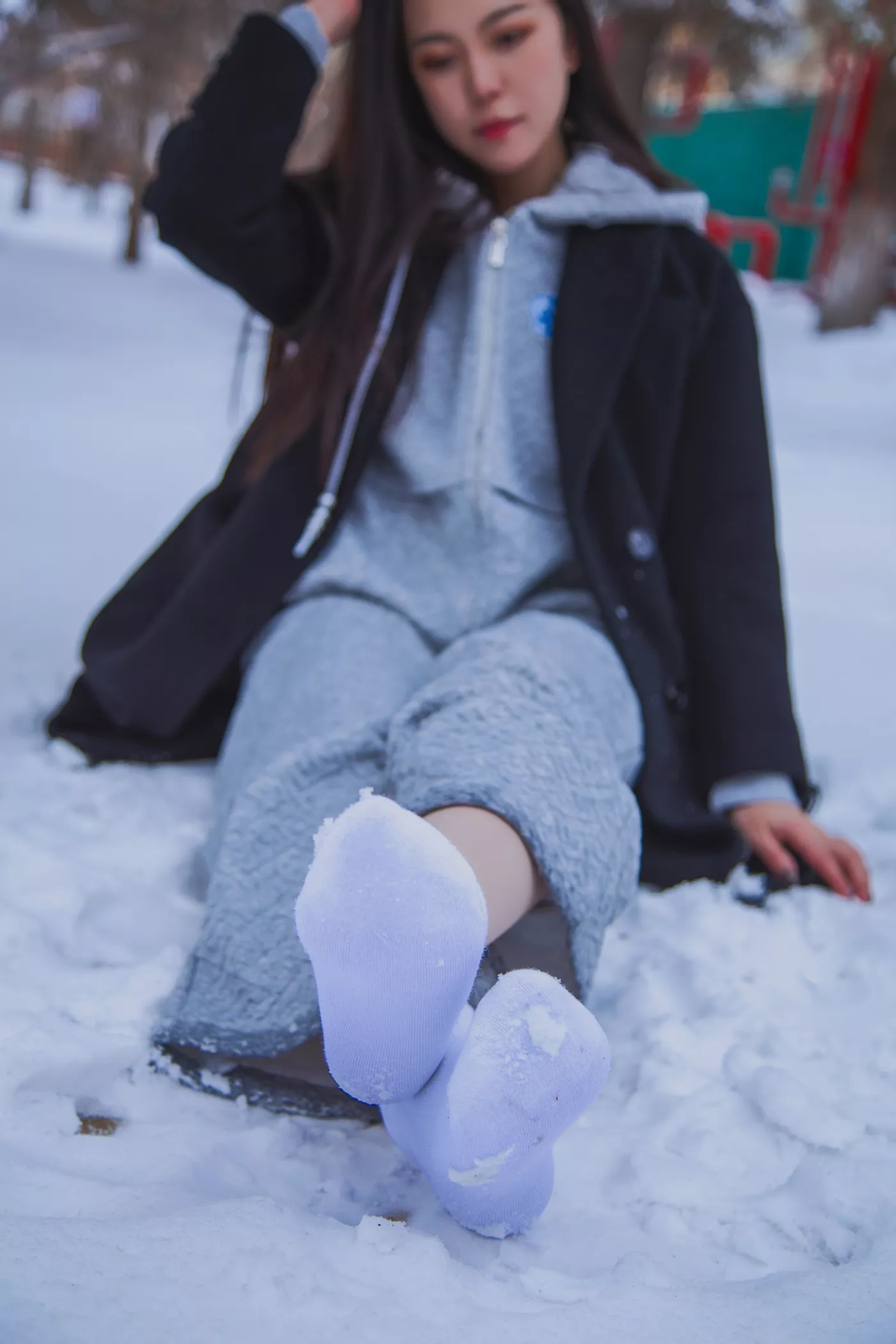 图片[61]-[织梦映像]NO.060 踏雪无痕-首次雪景拍摄，天寒地冻[200P] – 速更版-美库