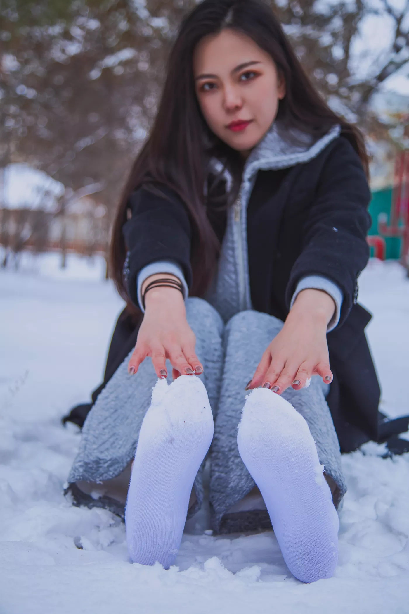 图片[64]-[织梦映像]NO.060 踏雪无痕-首次雪景拍摄，天寒地冻[200P] – 速更版-美库