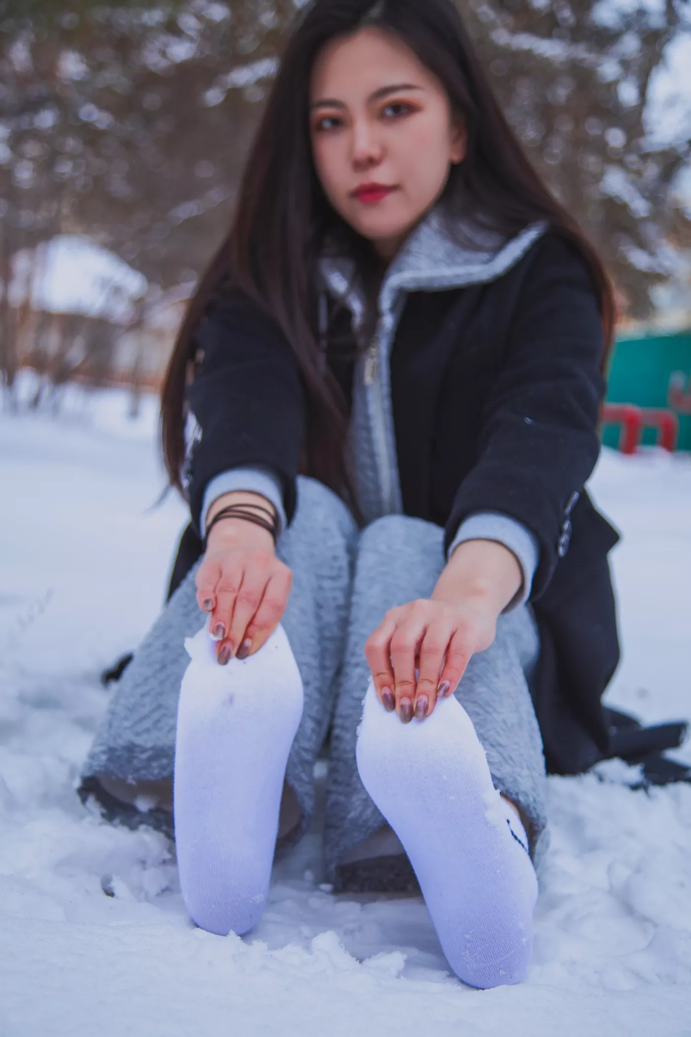 图片[65]-[织梦映像]NO.060 踏雪无痕-首次雪景拍摄，天寒地冻[200P] – 速更版-美库