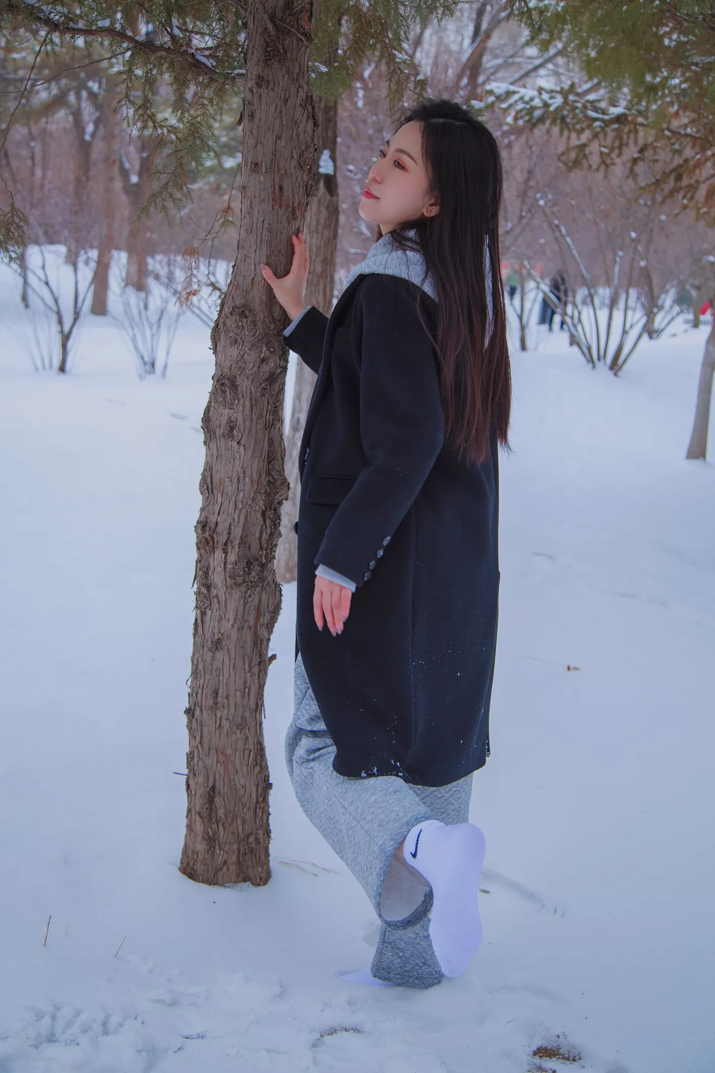 图片[66]-[织梦映像]NO.060 踏雪无痕-首次雪景拍摄，天寒地冻[200P] – 速更版-美库