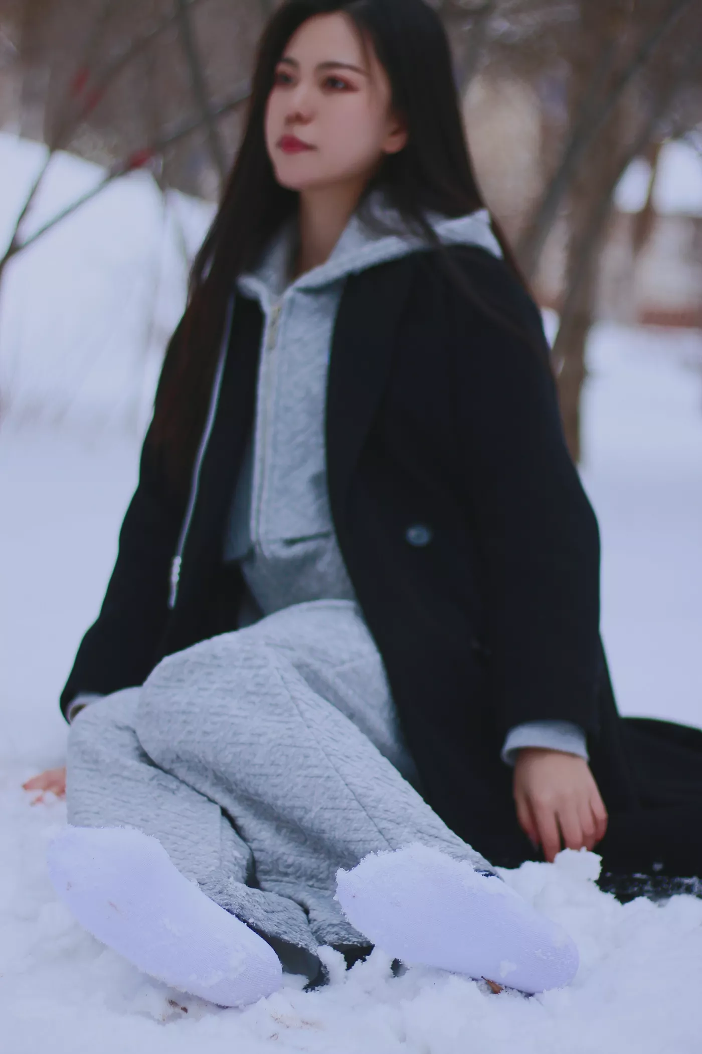 图片[77]-[织梦映像]NO.060 踏雪无痕-首次雪景拍摄，天寒地冻[200P] – 速更版-美库