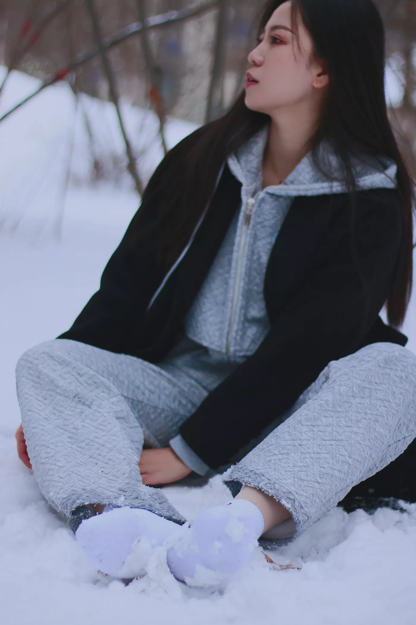 图片[78]-[织梦映像]NO.060 踏雪无痕-首次雪景拍摄，天寒地冻[200P] – 速更版-美库