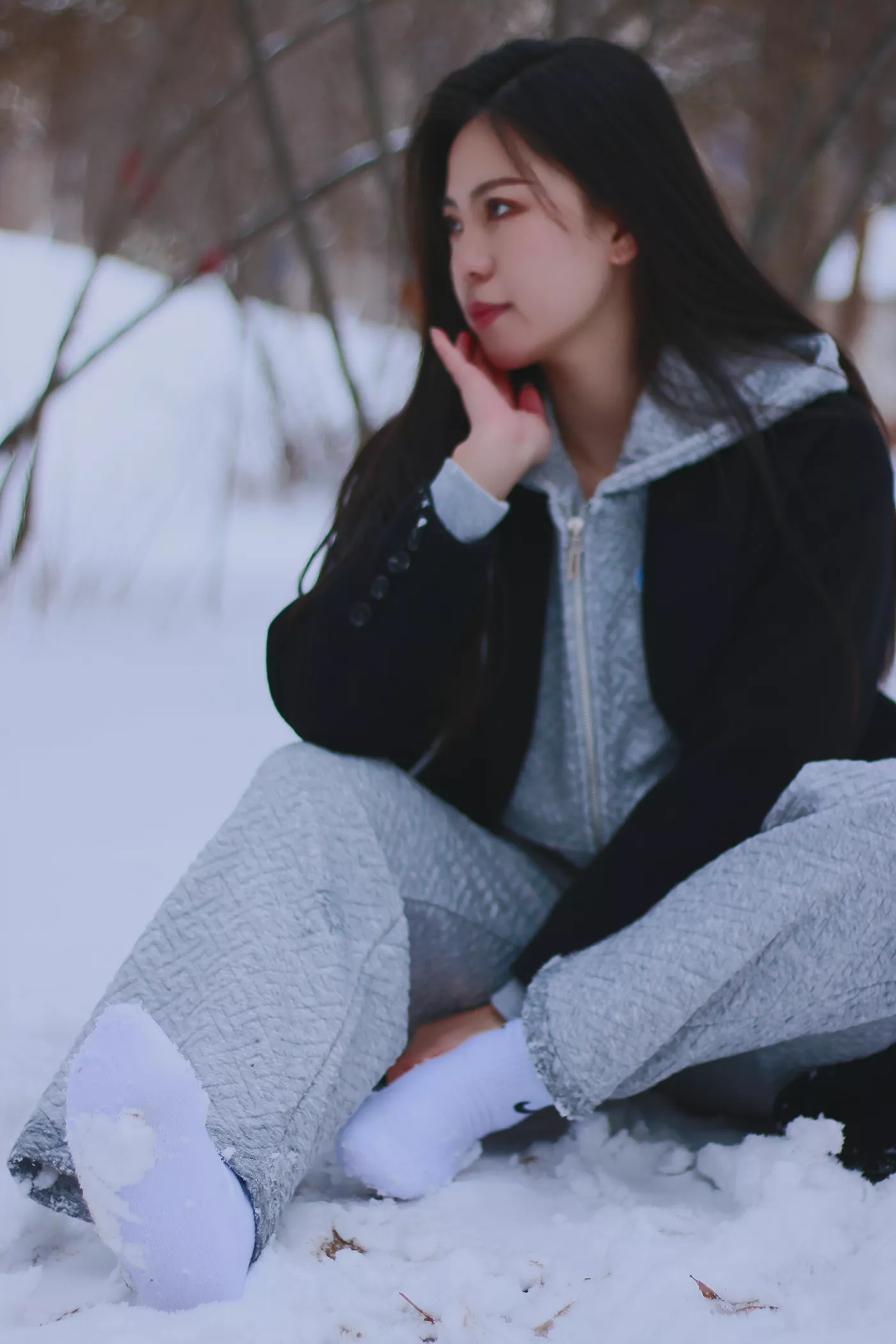 图片[79]-[织梦映像]NO.060 踏雪无痕-首次雪景拍摄，天寒地冻[200P] – 速更版-美库