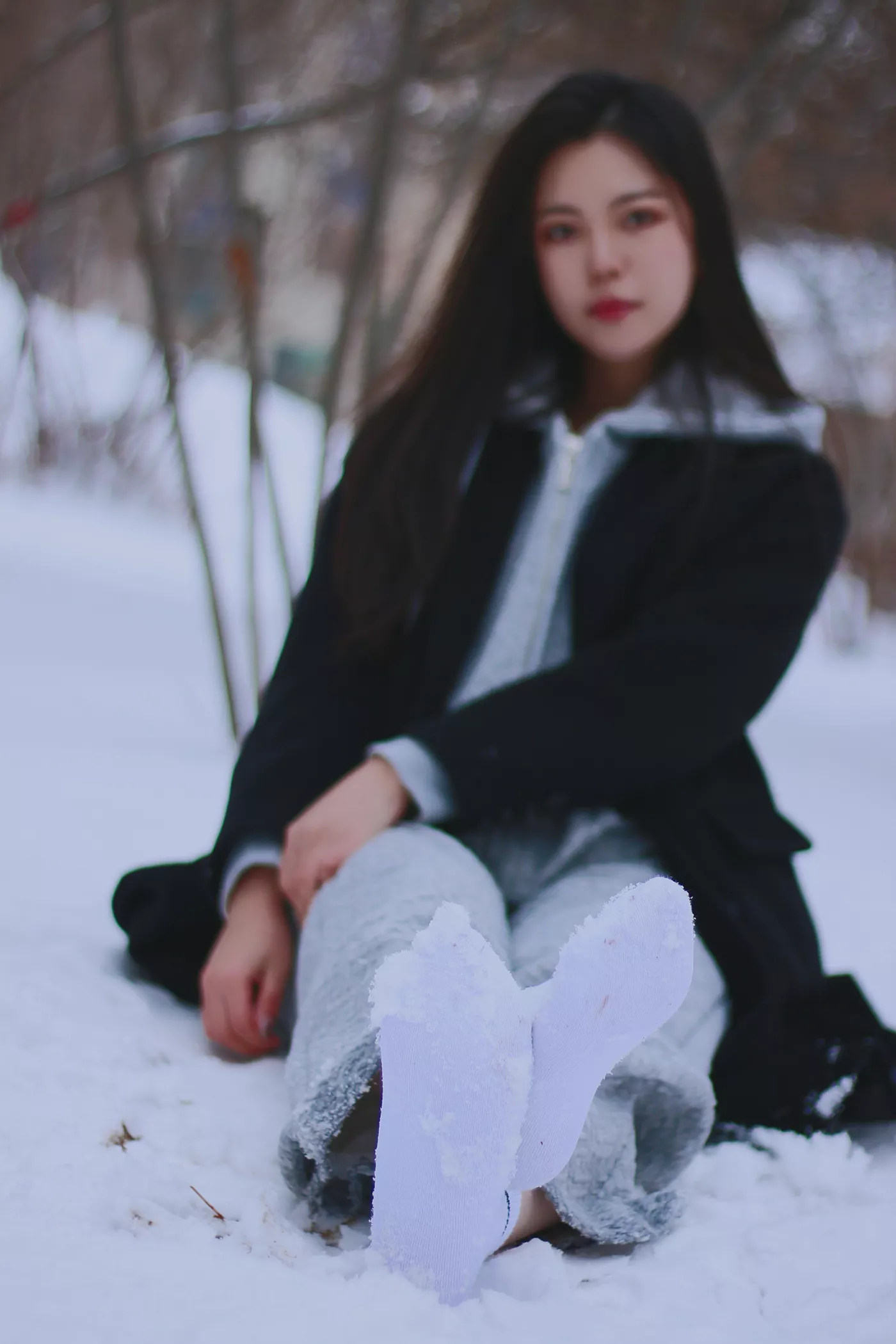 图片[82]-[织梦映像]NO.060 踏雪无痕-首次雪景拍摄，天寒地冻[200P] – 速更版-美库