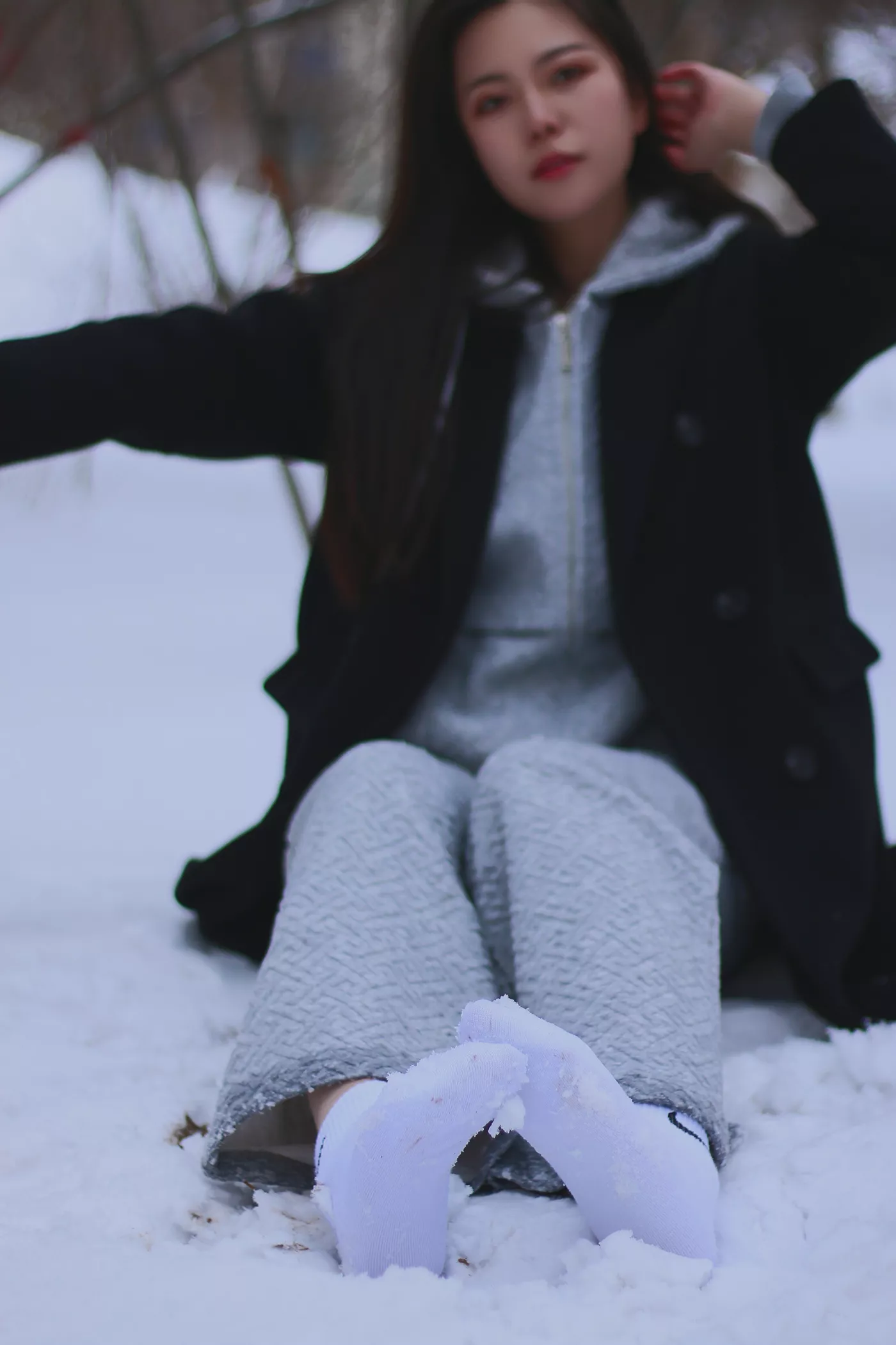 图片[84]-[织梦映像]NO.060 踏雪无痕-首次雪景拍摄，天寒地冻[200P] – 速更版-美库