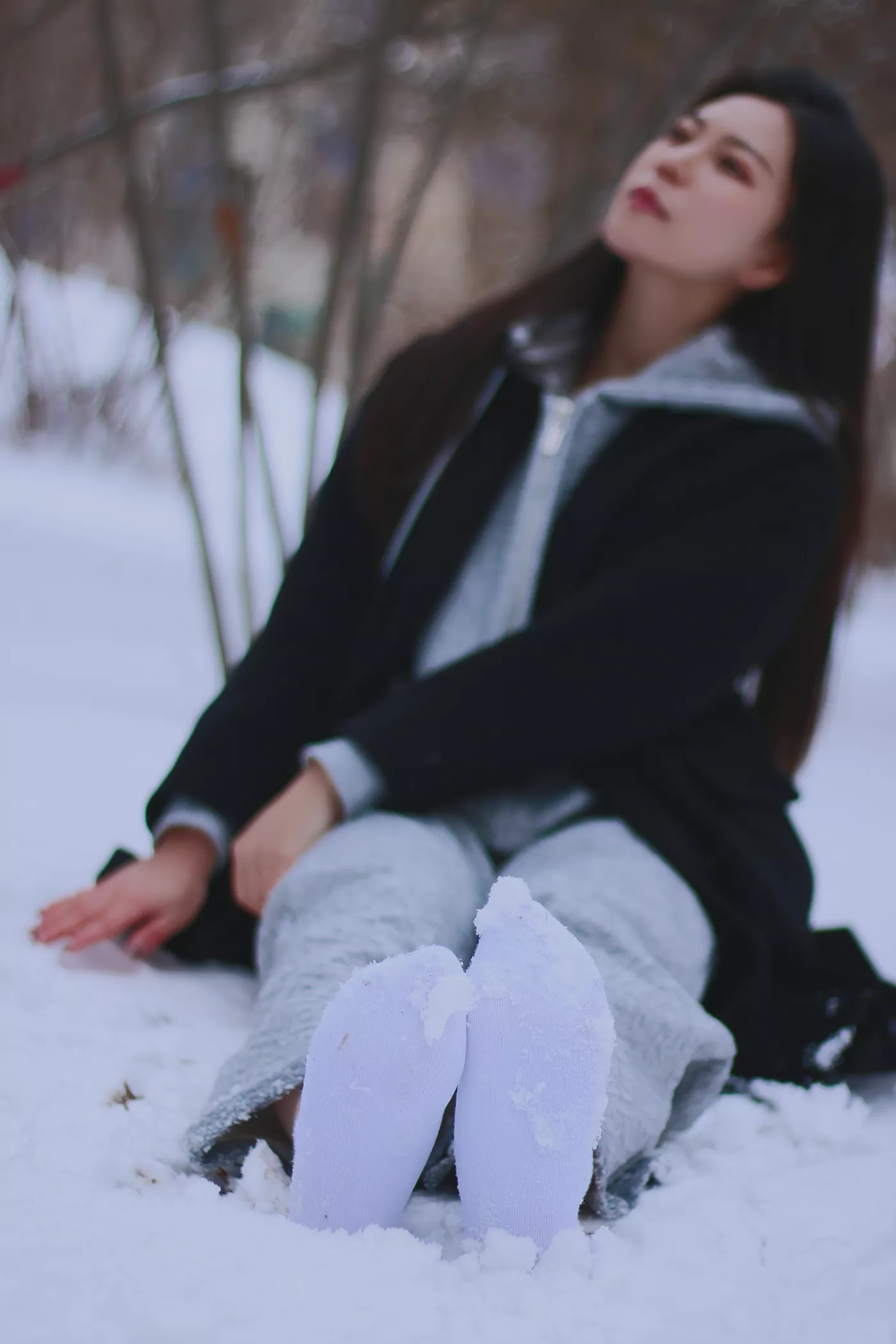 图片[83]-[织梦映像]NO.060 踏雪无痕-首次雪景拍摄，天寒地冻[200P] – 速更版-美库