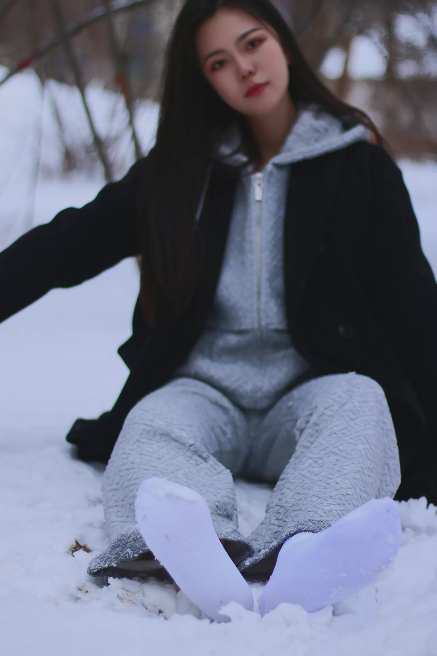 图片[85]-[织梦映像]NO.060 踏雪无痕-首次雪景拍摄，天寒地冻[200P] – 速更版-美库