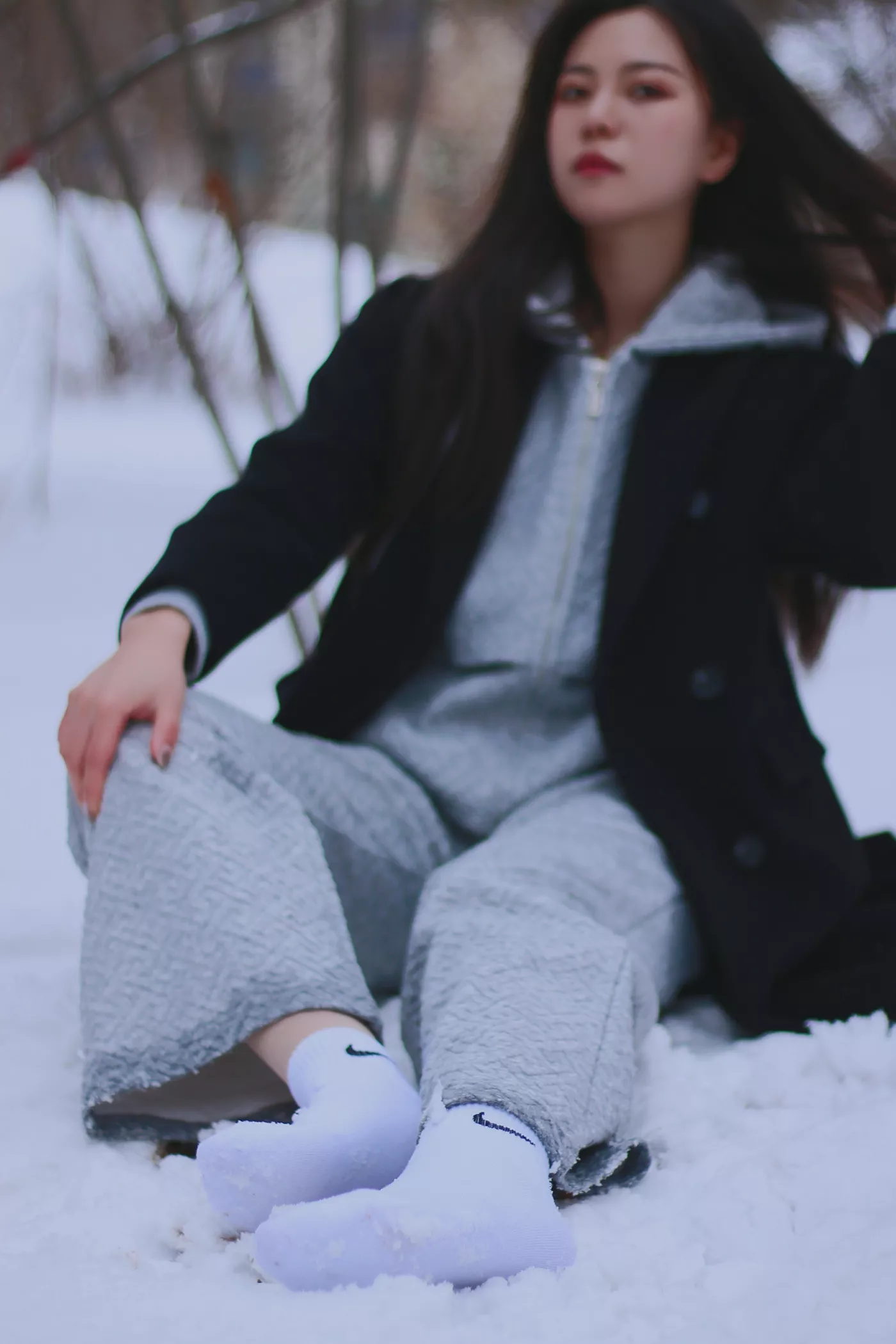 图片[86]-[织梦映像]NO.060 踏雪无痕-首次雪景拍摄，天寒地冻[200P] – 速更版-美库