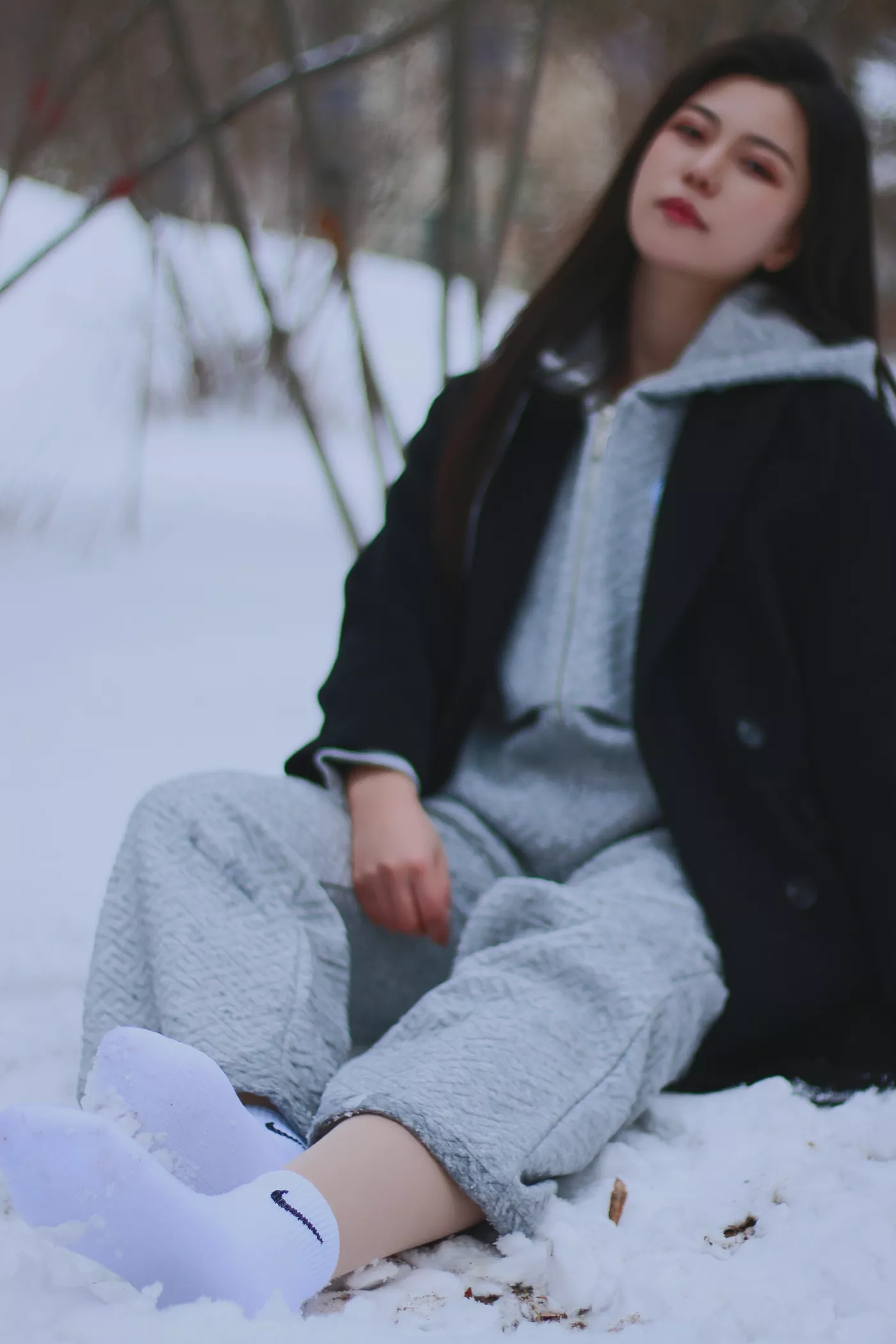 图片[87]-[织梦映像]NO.060 踏雪无痕-首次雪景拍摄，天寒地冻[200P] – 速更版-美库