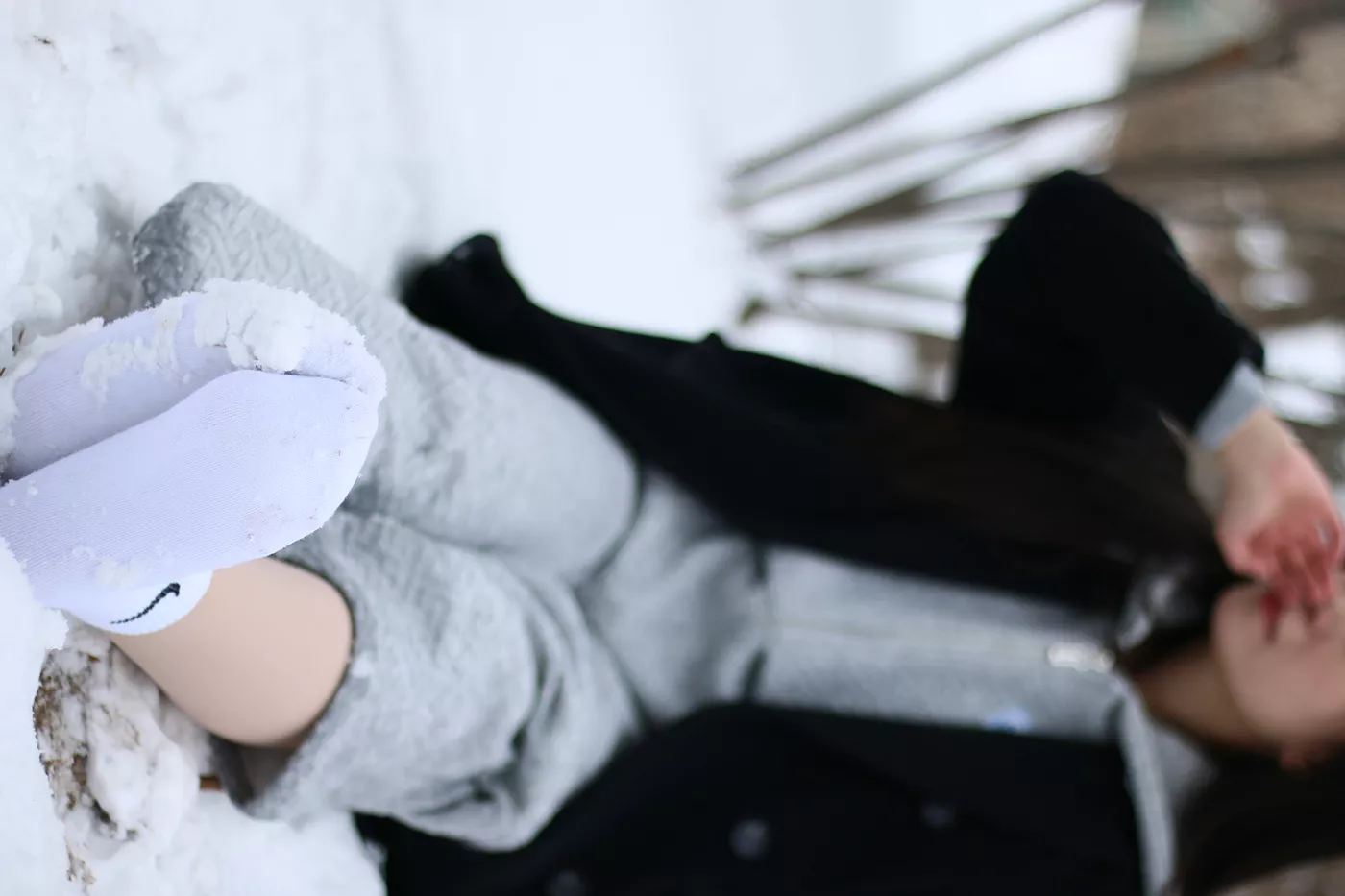 图片[89]-[织梦映像]NO.060 踏雪无痕-首次雪景拍摄，天寒地冻[200P] – 速更版-美库