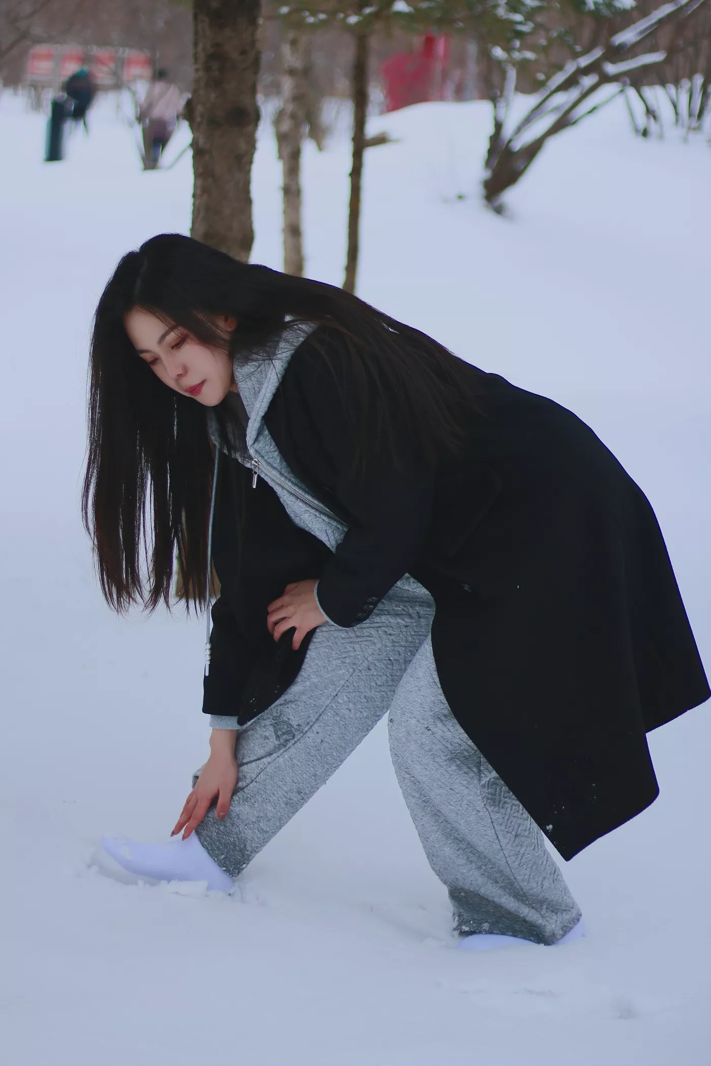 图片[93]-[织梦映像]NO.060 踏雪无痕-首次雪景拍摄，天寒地冻[200P] – 速更版-美库