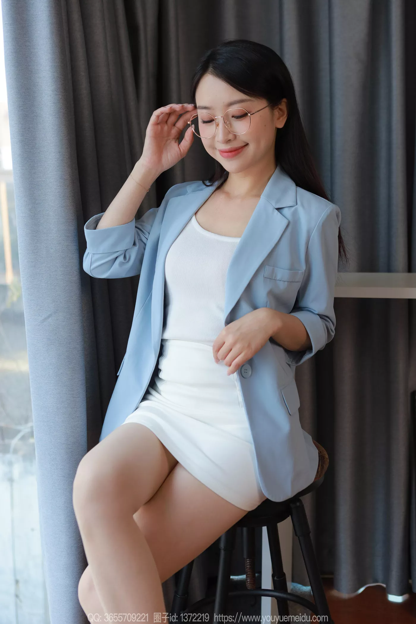 图片[79]-[IESS异思趣向] 2024.12.26 丝享家1934：小婕《蓝色制服（下）》[81P] – 速更版-美库