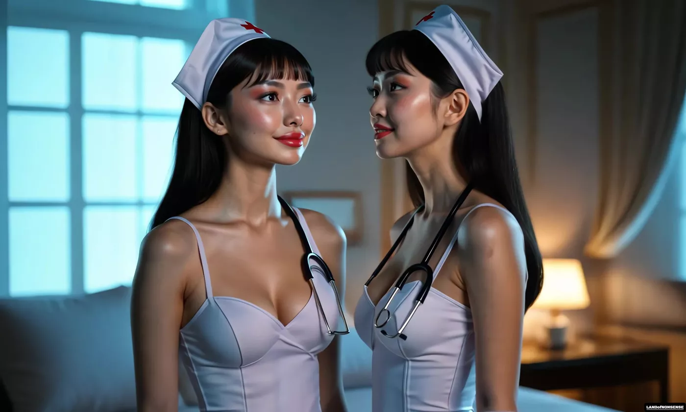 图片[17]-AI绘画 476 LAND of BEAUTY SERIES #7 ASIAN NURSES ON DUTY #foryou #goddess #aimodel #aiart[20P] – 速更版-美库