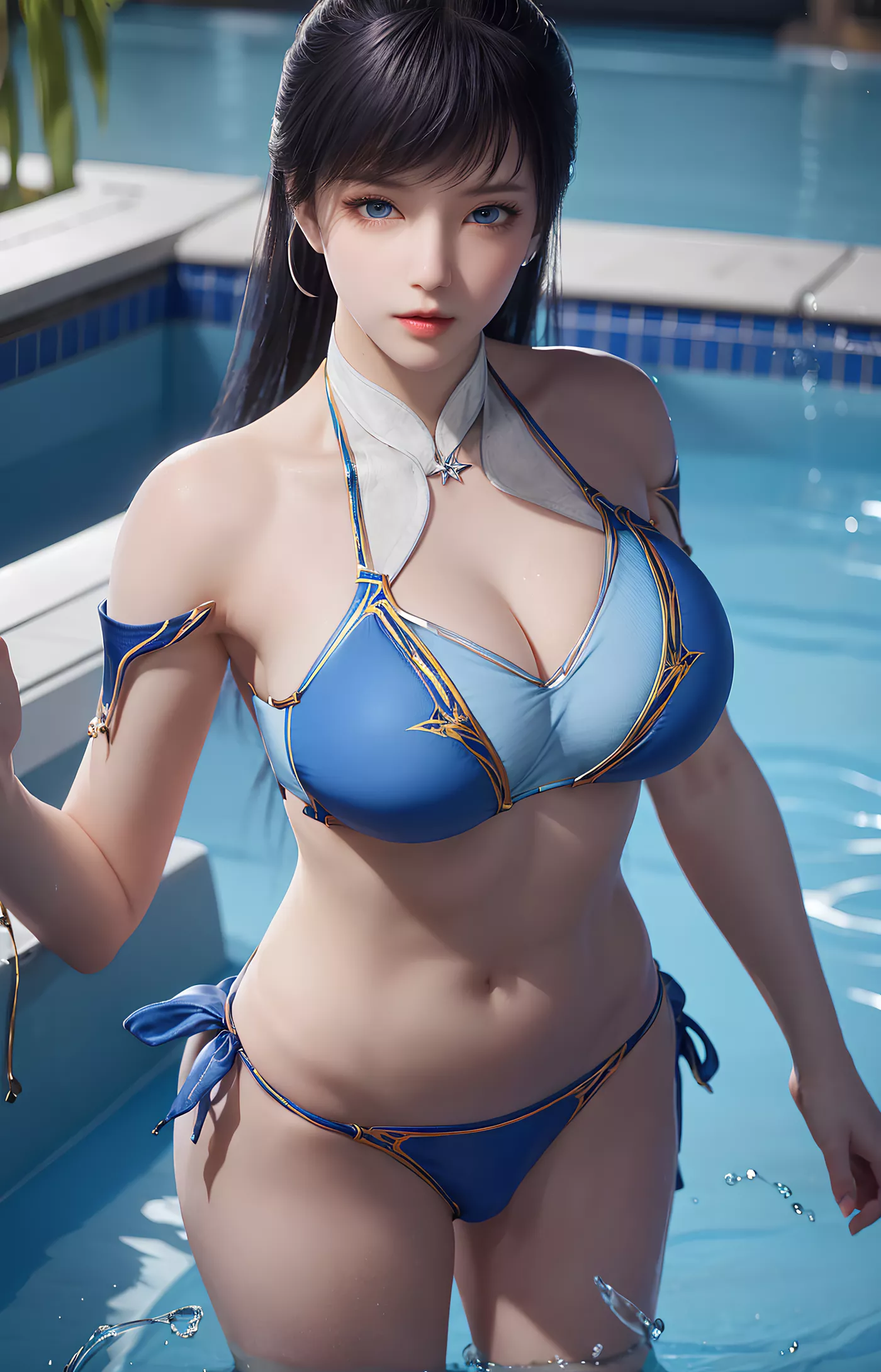 图片[33]-AI绘画 477 唐雅比基尼[59P] – 速更版-美库