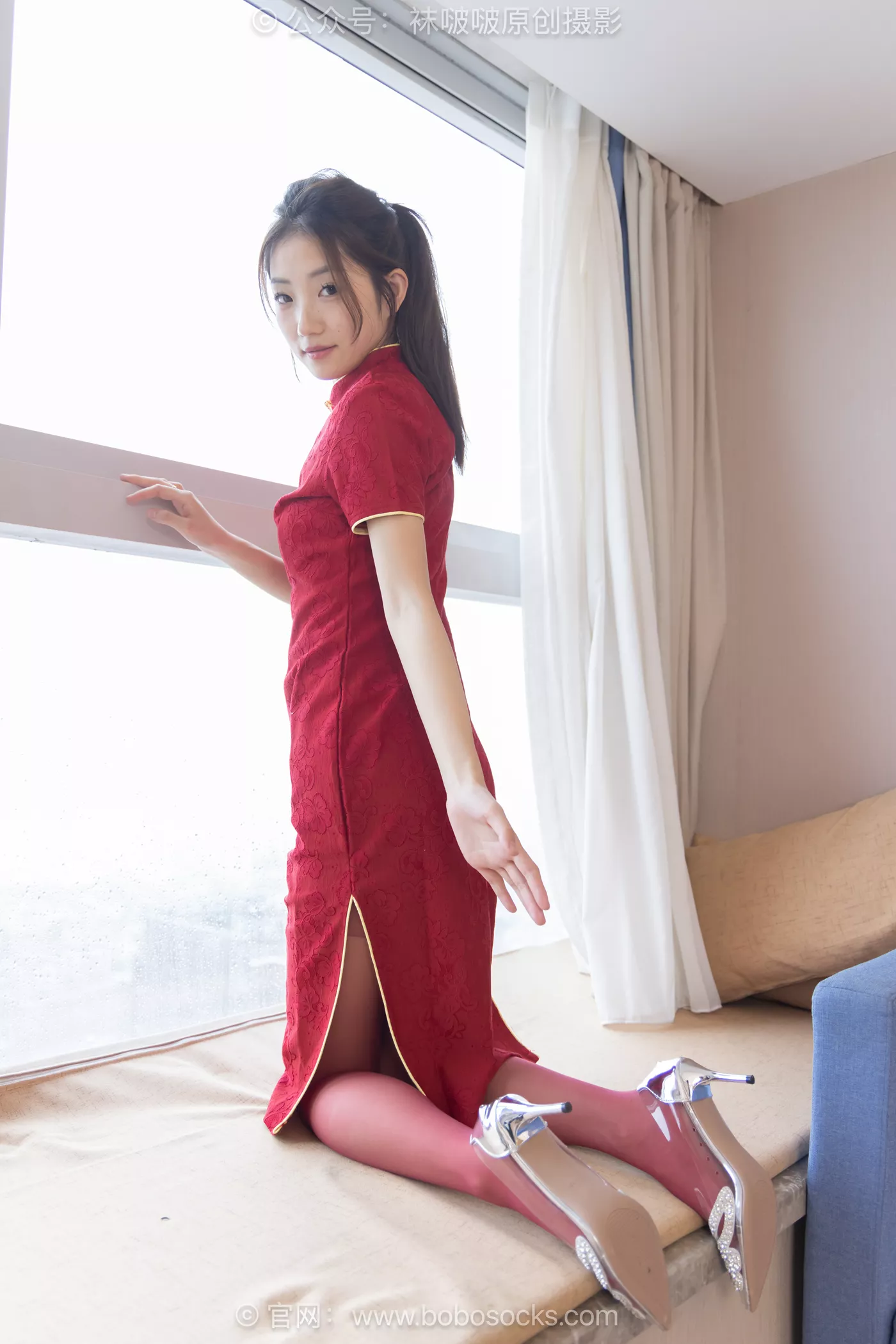 图片[44]-[BoBoSocks袜啵啵]NO.485 小沫-高跟鞋、高跟凉鞋、红丝、花纹白丝、短肉丝、新年旗袍[160P] – 速更版-美库