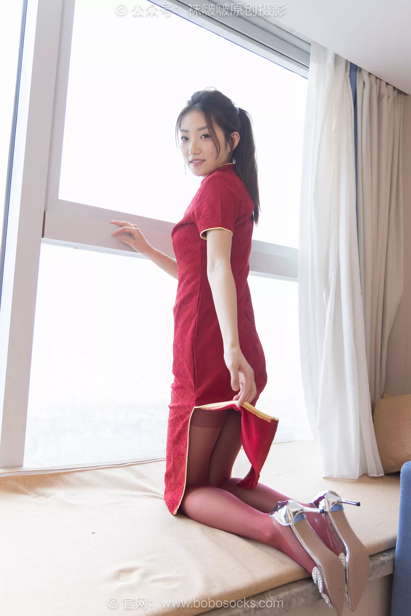 图片[46]-[BoBoSocks袜啵啵]NO.485 小沫-高跟鞋、高跟凉鞋、红丝、花纹白丝、短肉丝、新年旗袍[160P] – 速更版-美库