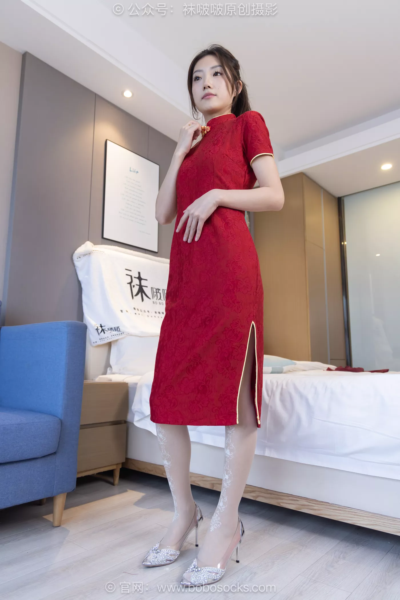 图片[105]-[BoBoSocks袜啵啵]NO.485 小沫-高跟鞋、高跟凉鞋、红丝、花纹白丝、短肉丝、新年旗袍[160P] – 速更版-美库