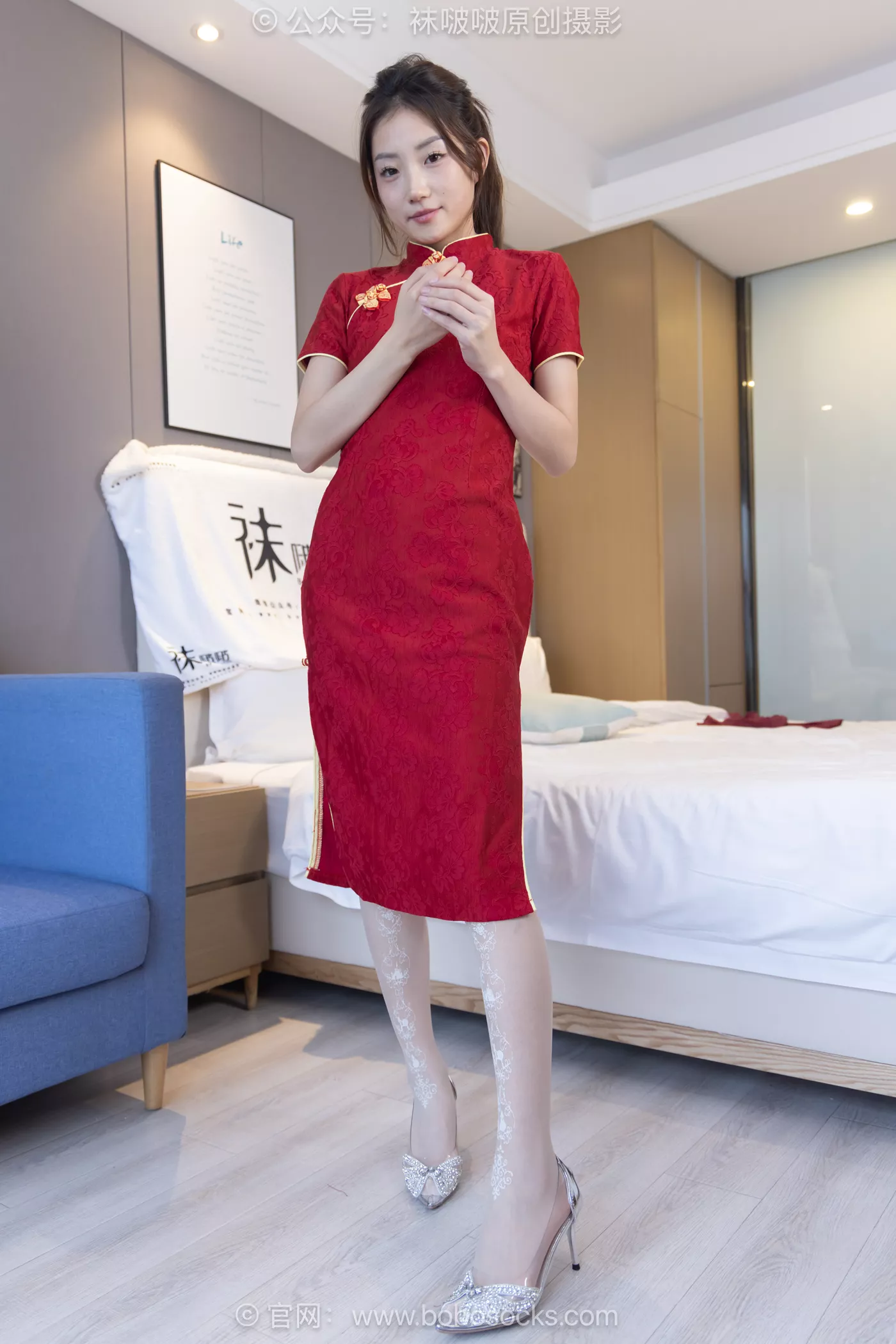 图片[108]-[BoBoSocks袜啵啵]NO.485 小沫-高跟鞋、高跟凉鞋、红丝、花纹白丝、短肉丝、新年旗袍[160P] – 速更版-美库