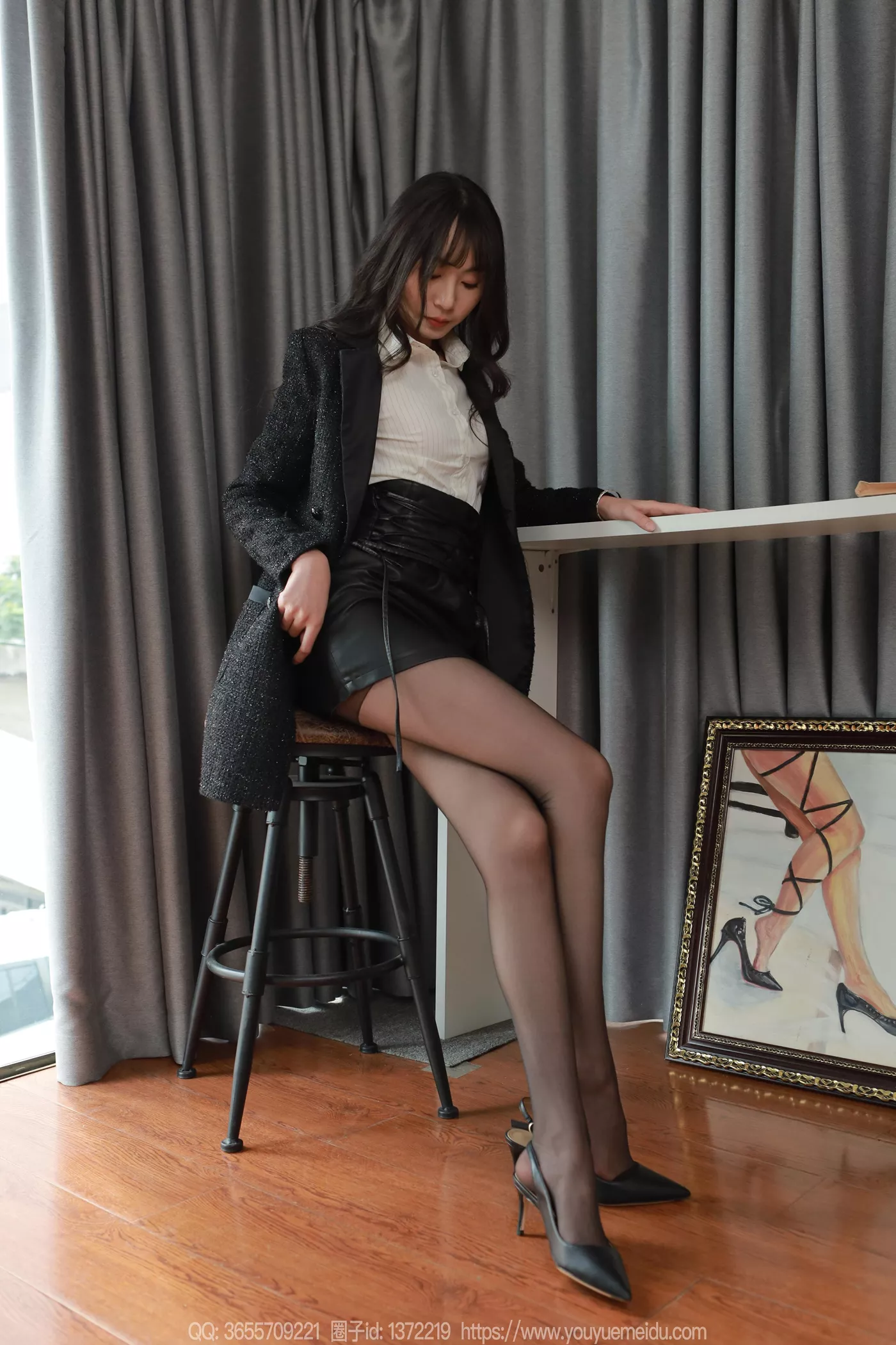 图片[12]-[IESS异思趣向] 2024.12.27 丝享家1935：团团《脚尖加固》[93P] – 速更版-美库