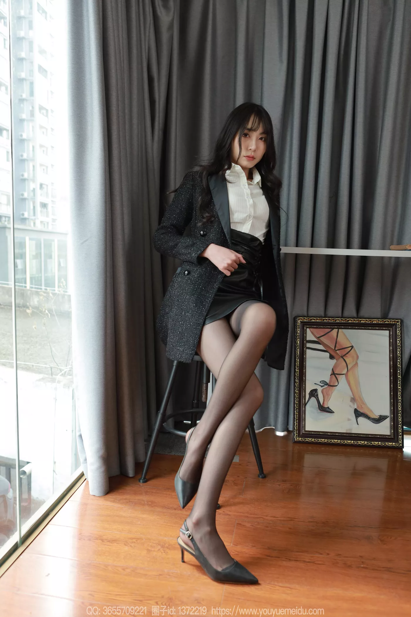 图片[77]-[IESS异思趣向] 2024.12.27 丝享家1935：团团《脚尖加固》[93P] – 速更版-美库