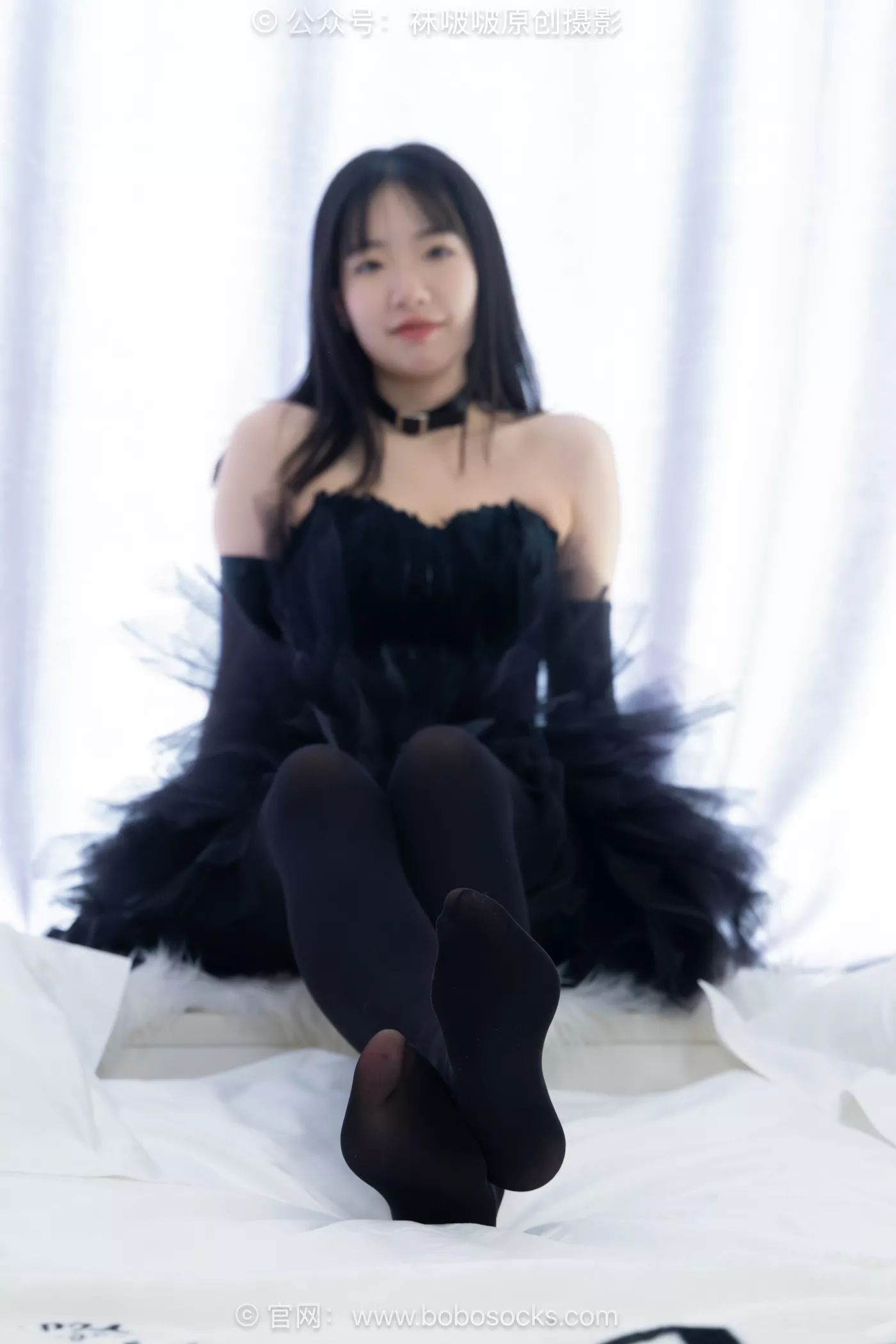 图片[47]-[BoBoSocks袜啵啵]NO.487 小甜豆 高跟鞋、油亮厚黑丝、黑色丝手套[100P] – 速更版-美库