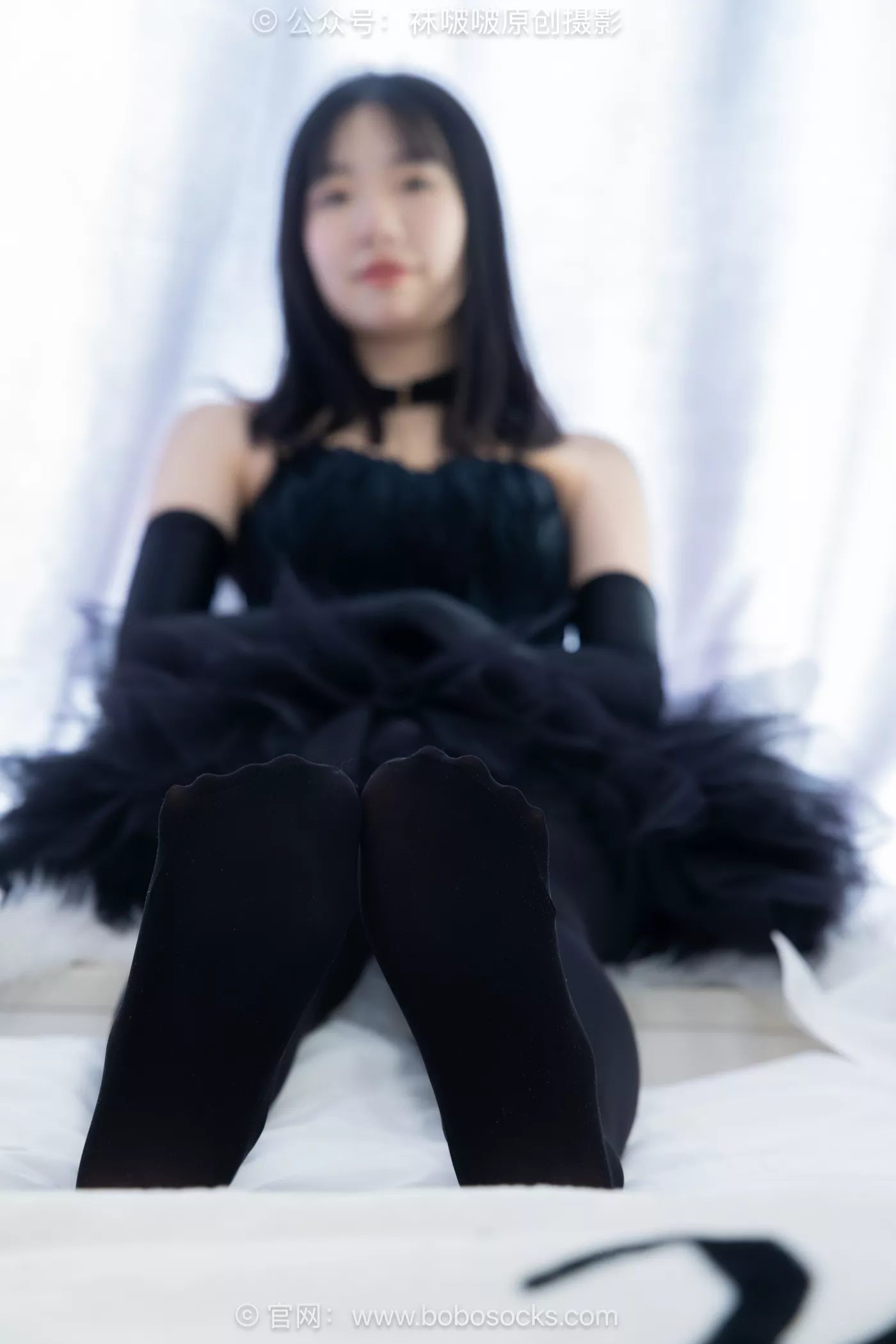 图片[49]-[BoBoSocks袜啵啵]NO.487 小甜豆 高跟鞋、油亮厚黑丝、黑色丝手套[100P] – 速更版-美库