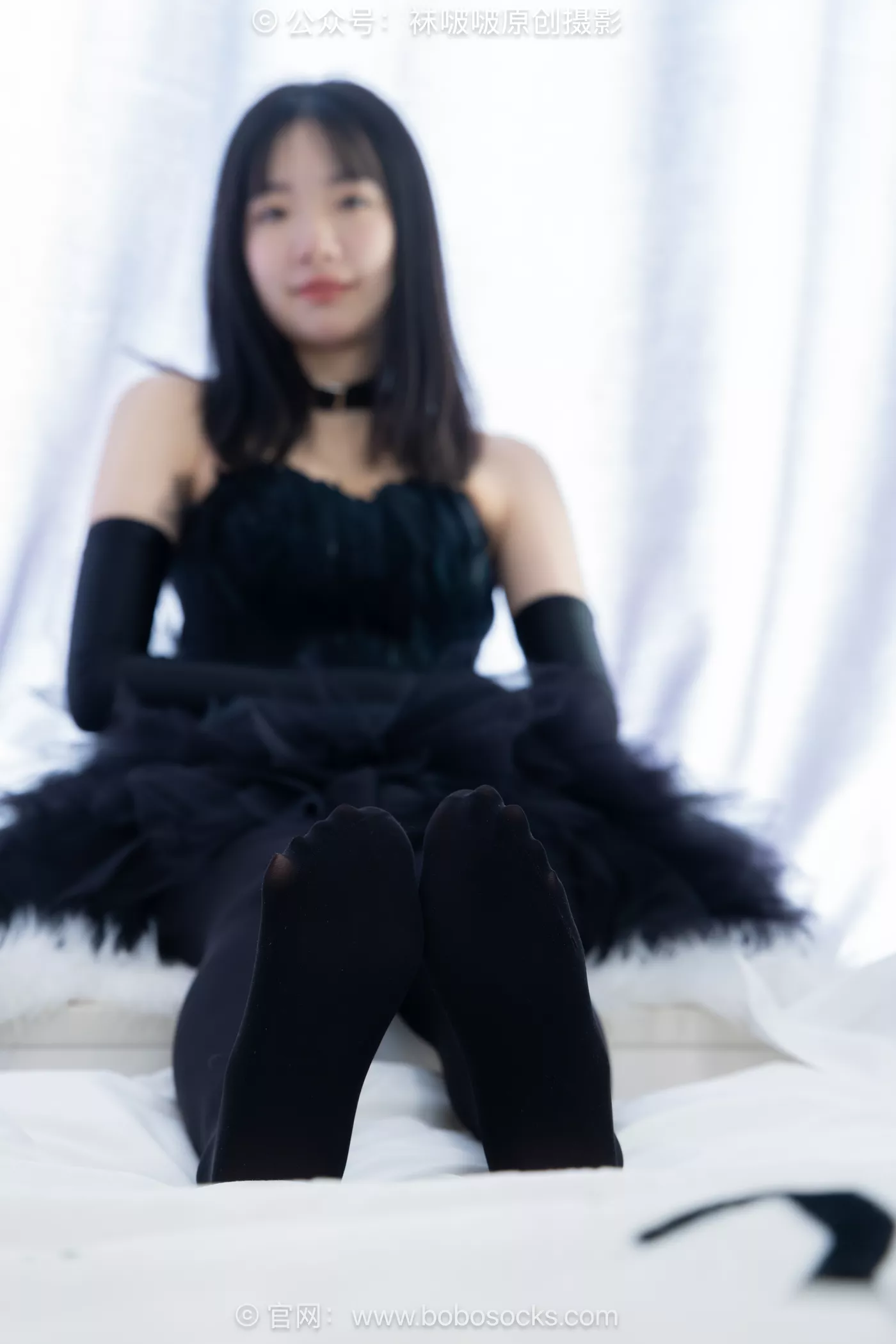 图片[50]-[BoBoSocks袜啵啵]NO.487 小甜豆 高跟鞋、油亮厚黑丝、黑色丝手套[100P] – 速更版-美库