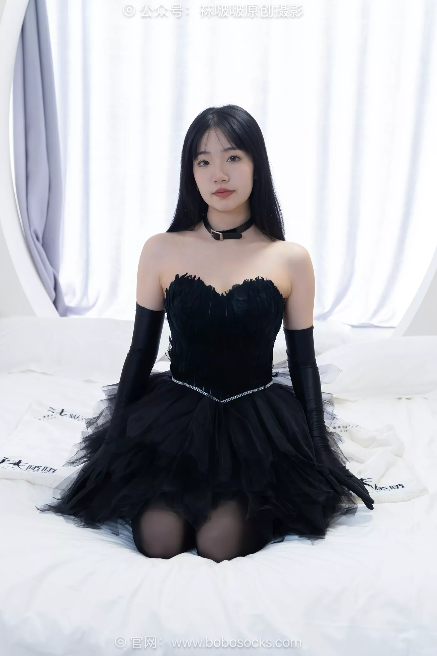图片[74]-[BoBoSocks袜啵啵]NO.487 小甜豆 高跟鞋、油亮厚黑丝、黑色丝手套[100P] – 速更版-美库