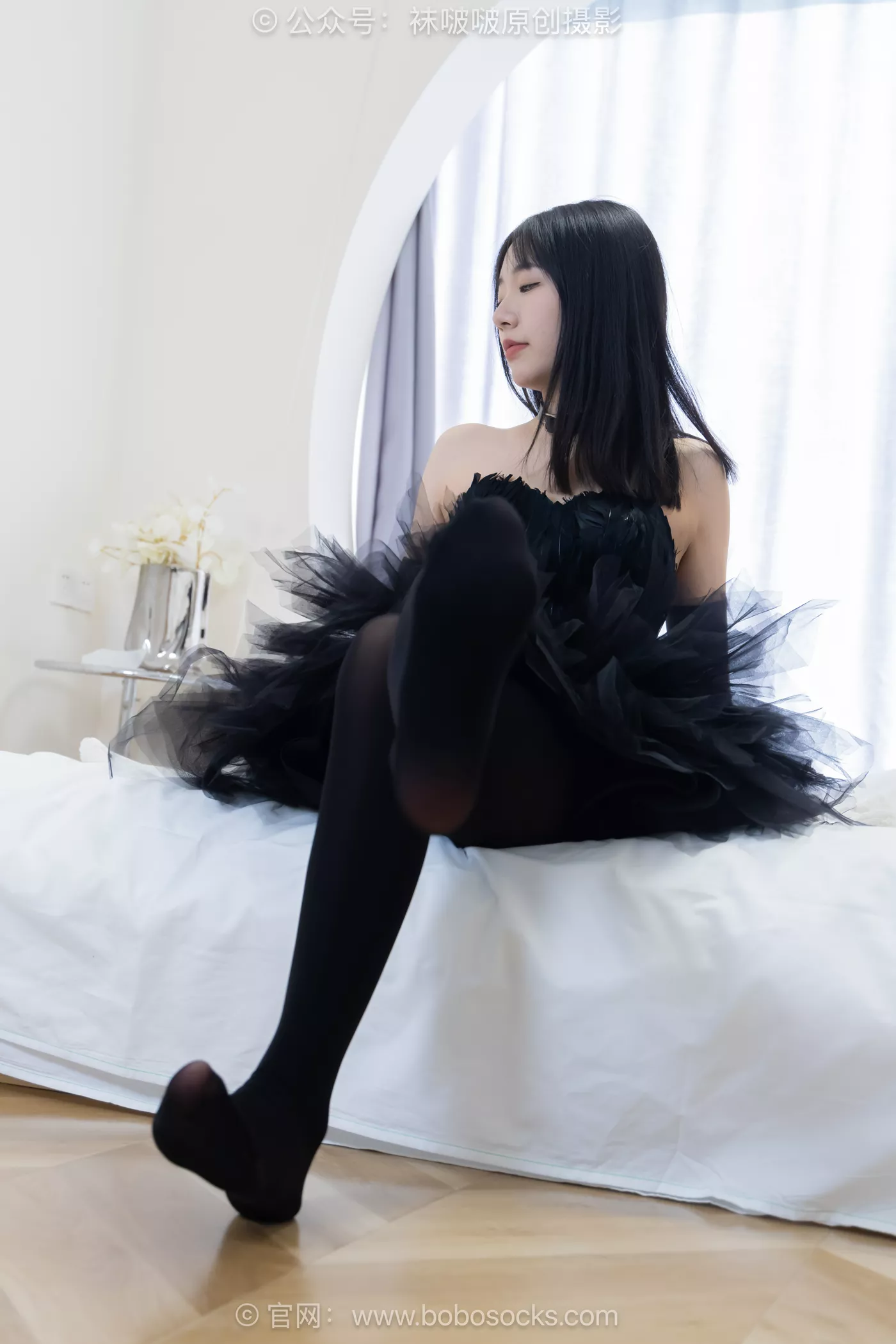 图片[81]-[BoBoSocks袜啵啵]NO.487 小甜豆 高跟鞋、油亮厚黑丝、黑色丝手套[100P] – 速更版-美库