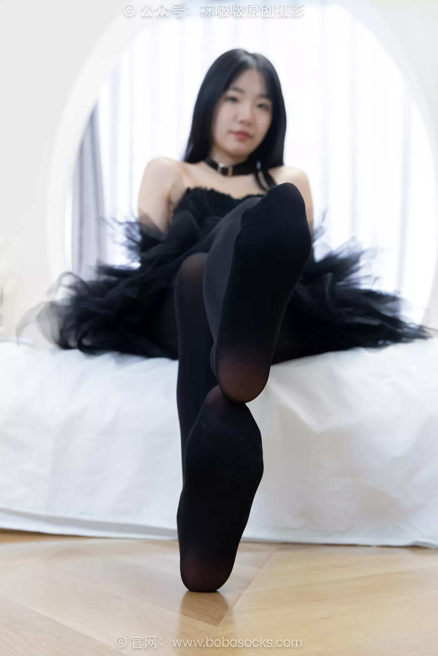 图片[84]-[BoBoSocks袜啵啵]NO.487 小甜豆 高跟鞋、油亮厚黑丝、黑色丝手套[100P] – 速更版-美库
