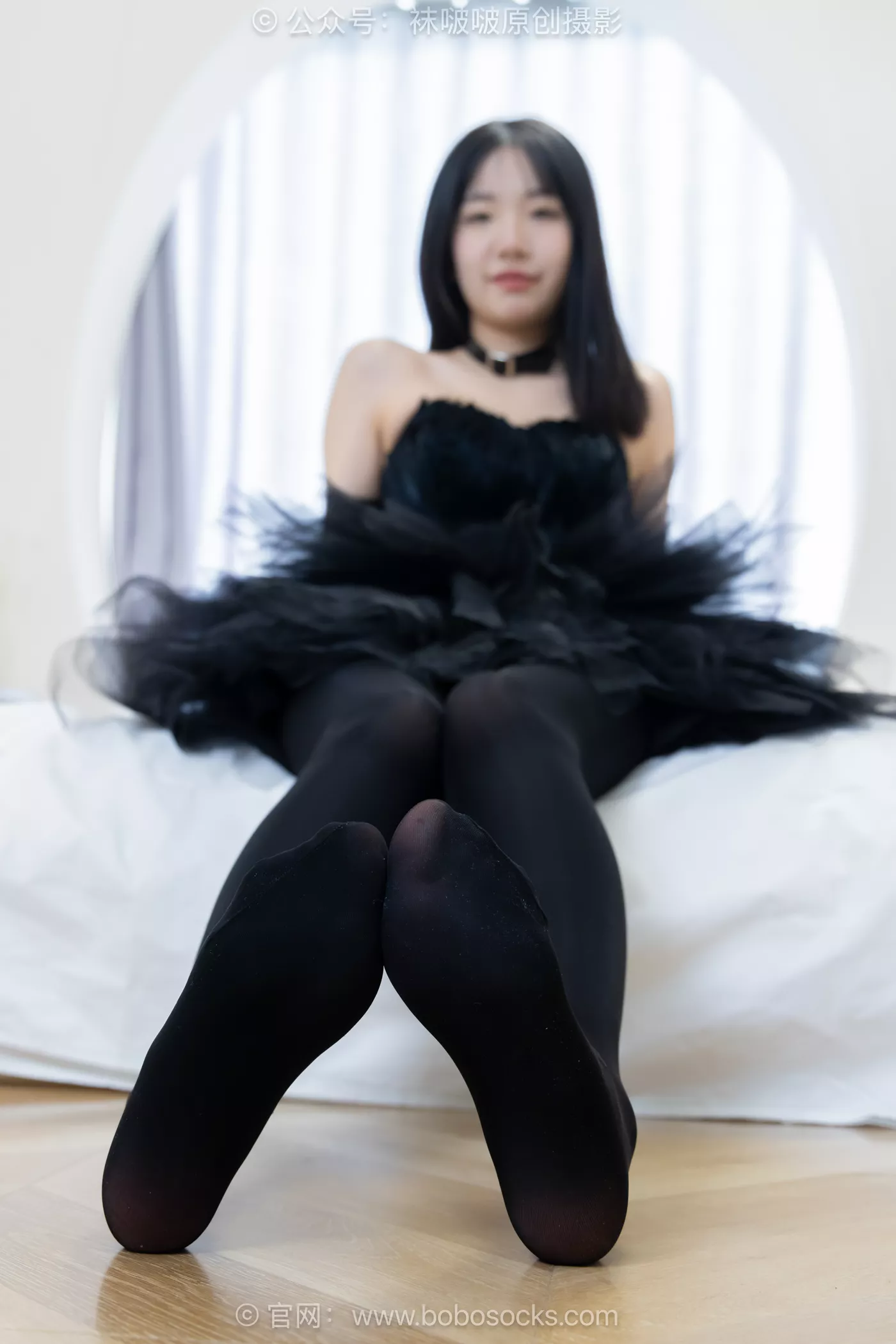 图片[85]-[BoBoSocks袜啵啵]NO.487 小甜豆 高跟鞋、油亮厚黑丝、黑色丝手套[100P] – 速更版-美库