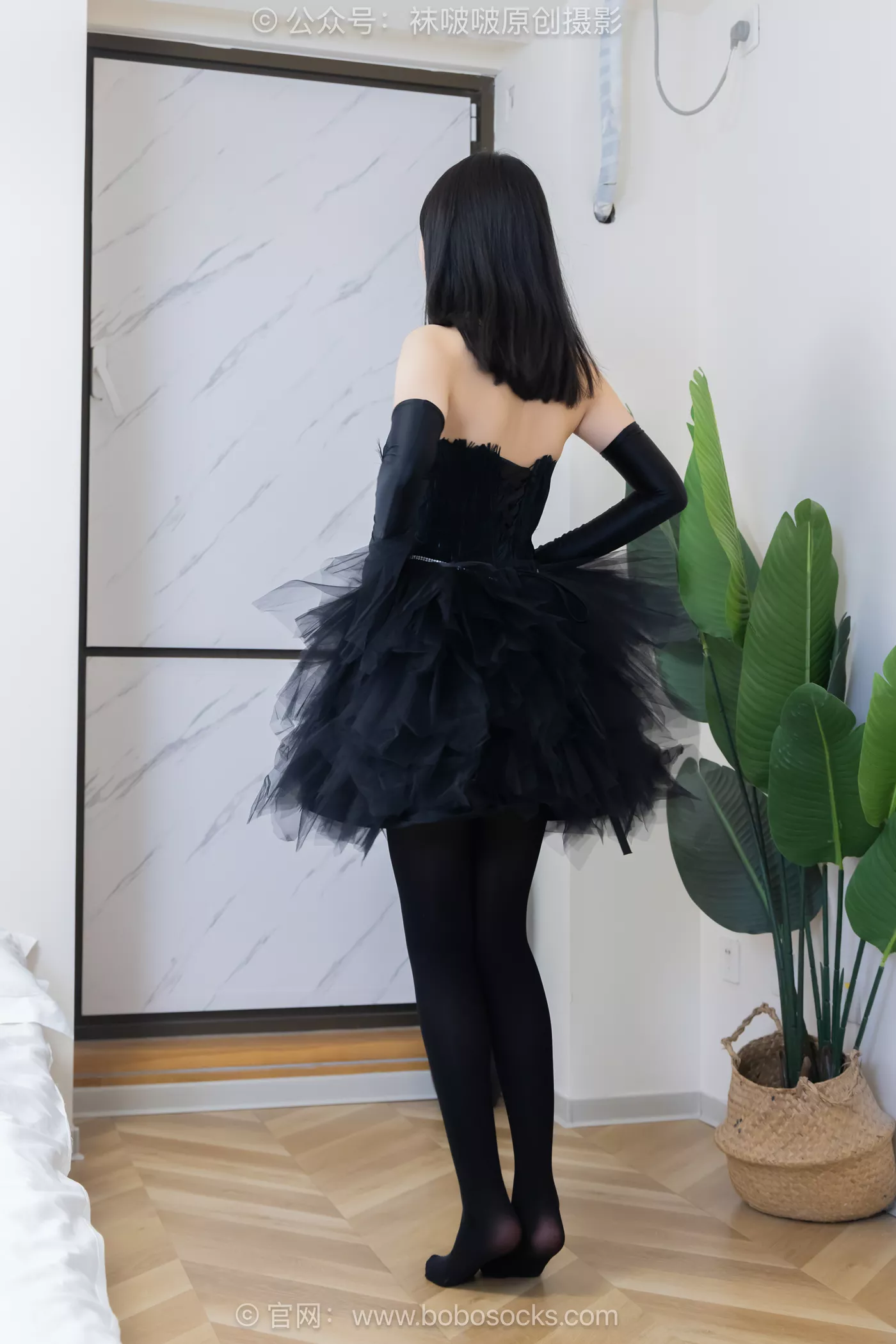 图片[100]-[BoBoSocks袜啵啵]NO.487 小甜豆 高跟鞋、油亮厚黑丝、黑色丝手套[100P] – 速更版-美库