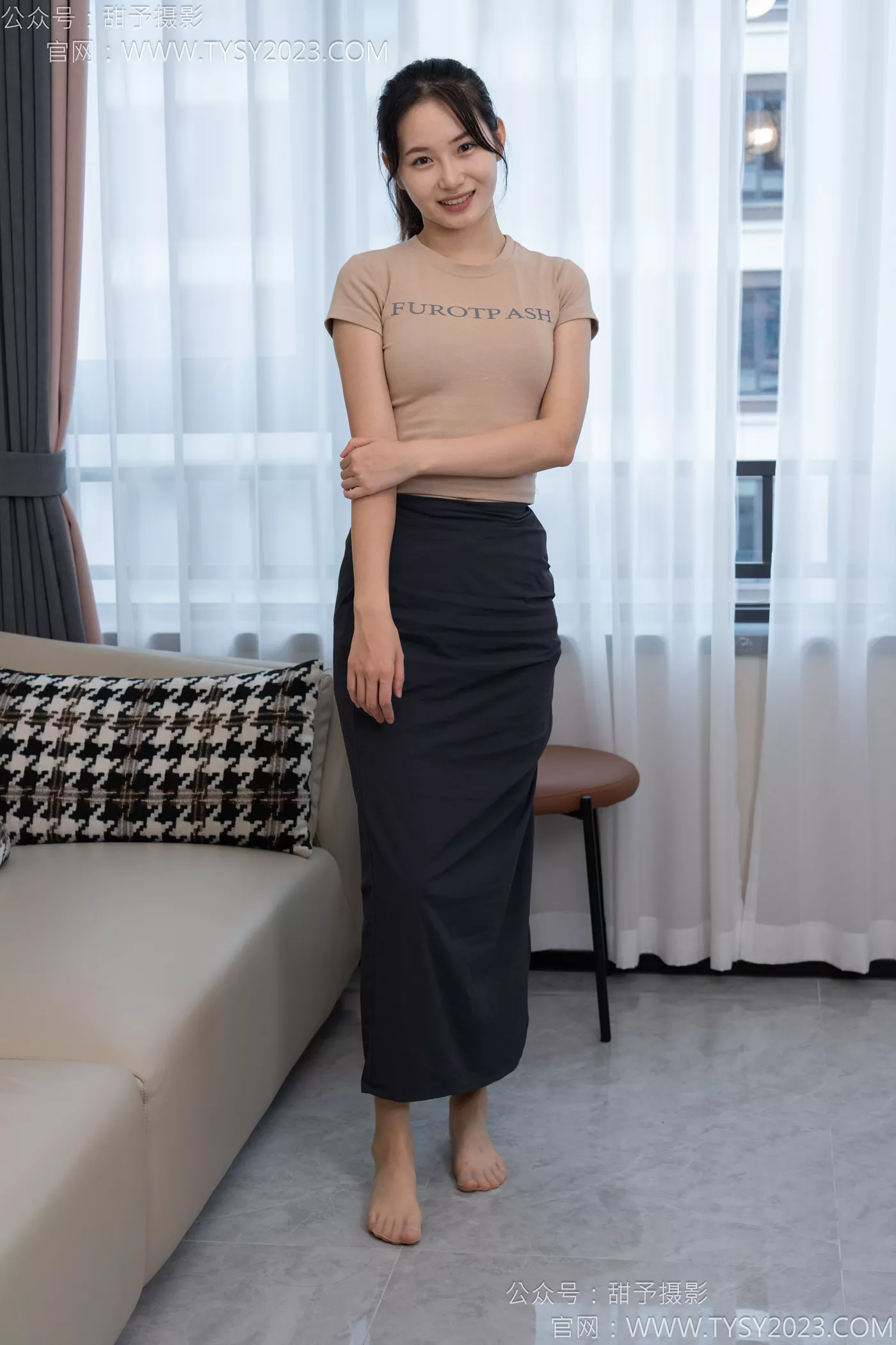 图片[91]-甜予摄影 NO.114 思思-板鞋、白棉袜、肉丝（脚尖微加固款）[97P] – 速更版-美库