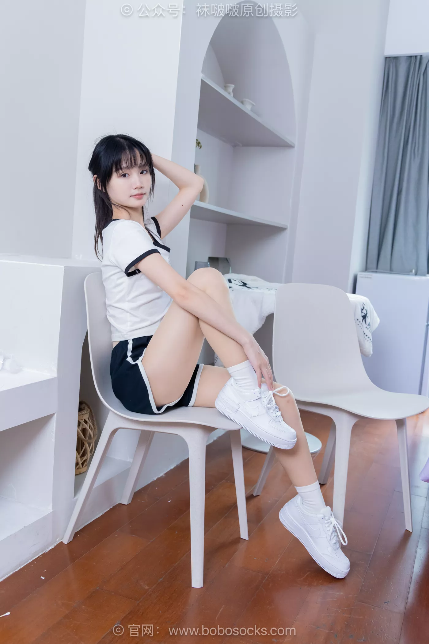 图片[17]-[BoBoSocks袜啵啵]NO.488 甜甜圈 板鞋、白棉袜、薄肉丝[100P] – 速更版-美库