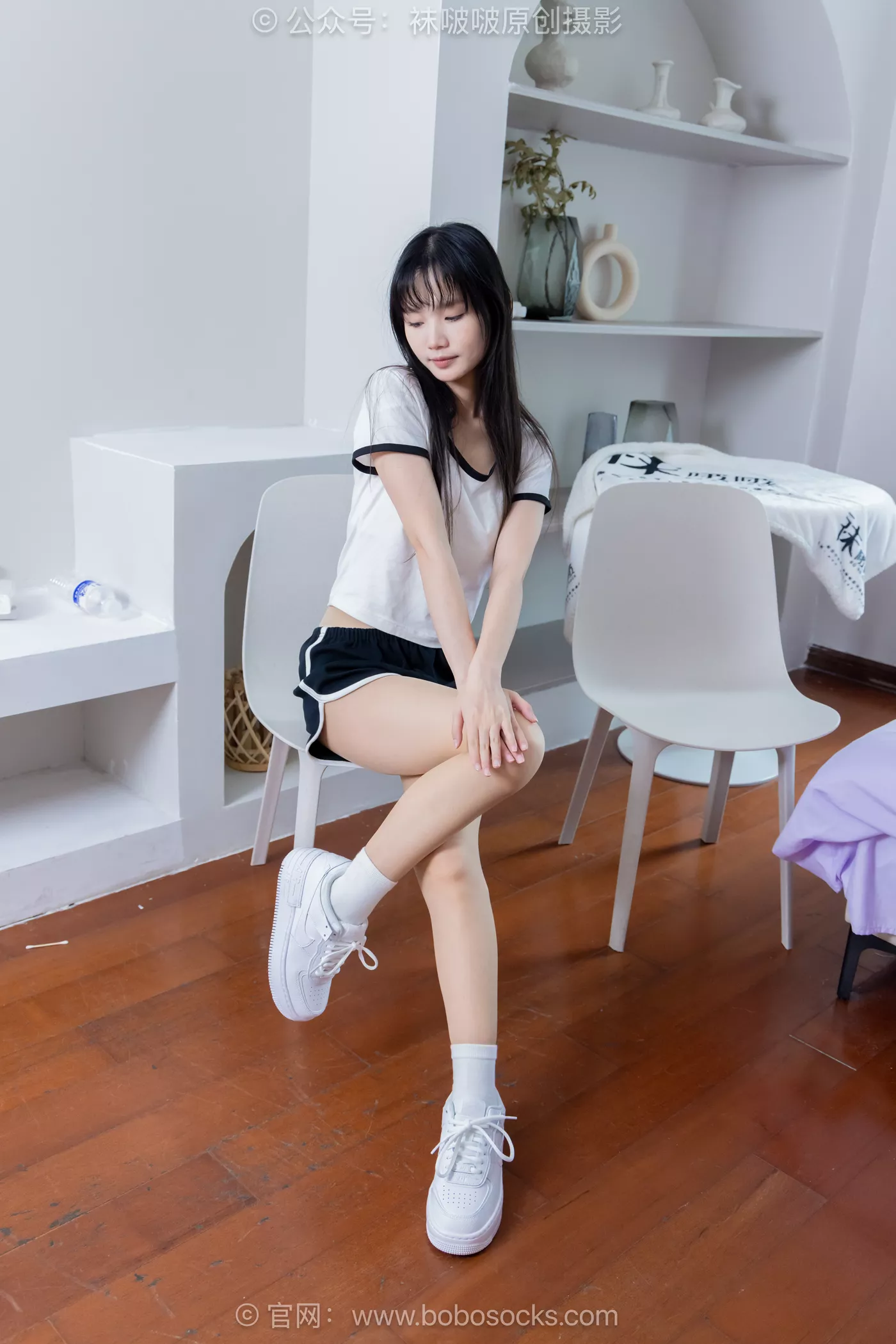 图片[24]-[BoBoSocks袜啵啵]NO.488 甜甜圈 板鞋、白棉袜、薄肉丝[100P] – 速更版-美库