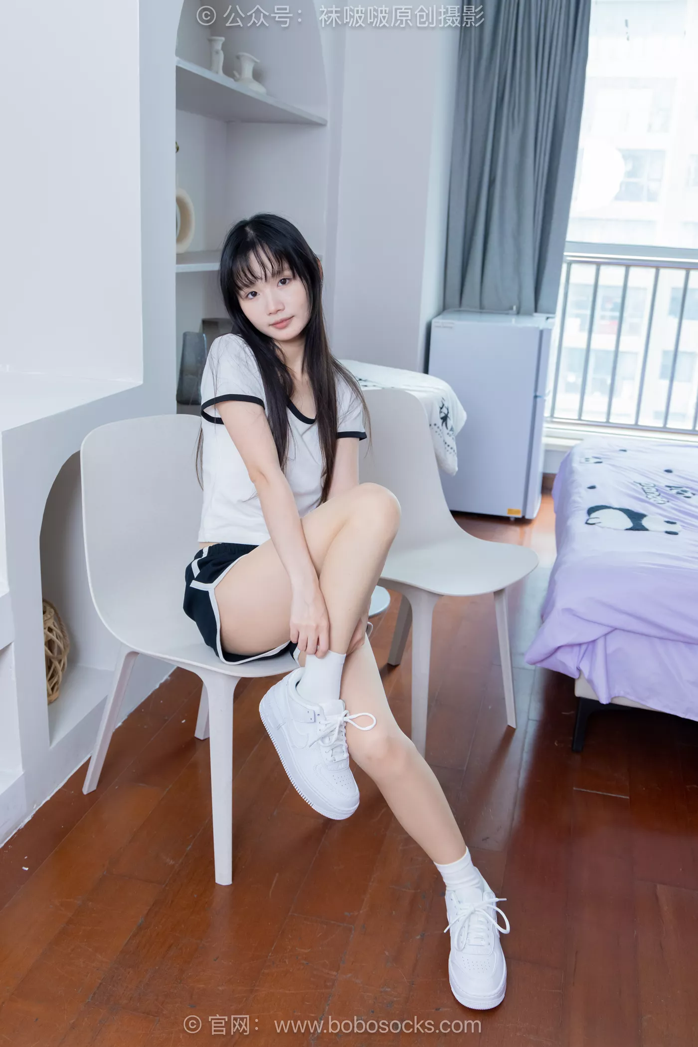 图片[26]-[BoBoSocks袜啵啵]NO.488 甜甜圈 板鞋、白棉袜、薄肉丝[100P] – 速更版-美库