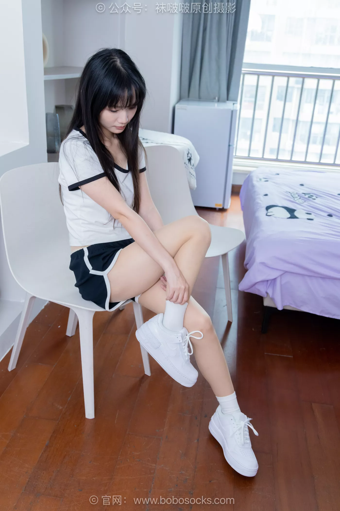 图片[28]-[BoBoSocks袜啵啵]NO.488 甜甜圈 板鞋、白棉袜、薄肉丝[100P] – 速更版-美库