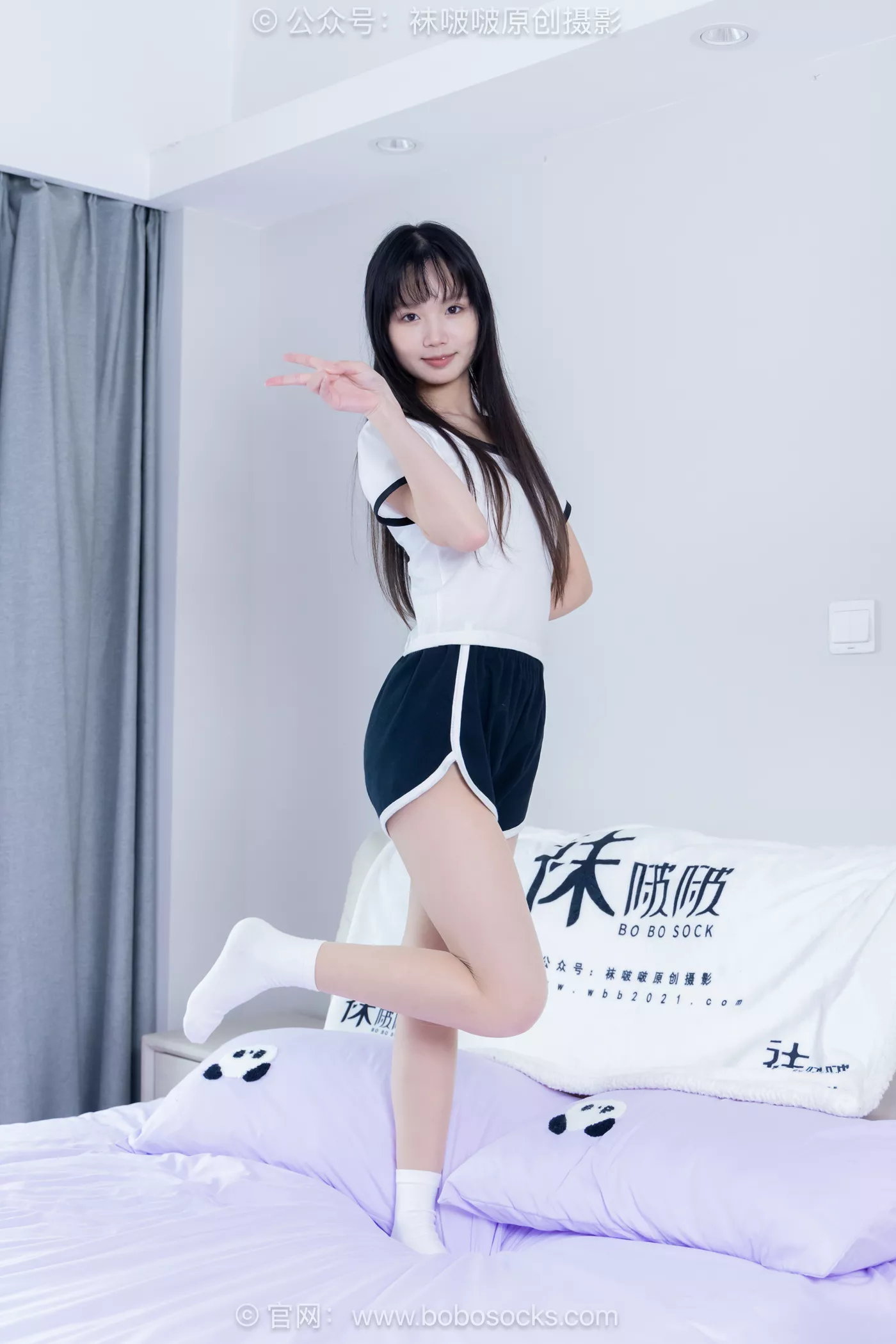 图片[54]-[BoBoSocks袜啵啵]NO.488 甜甜圈 板鞋、白棉袜、薄肉丝[100P] – 速更版-美库