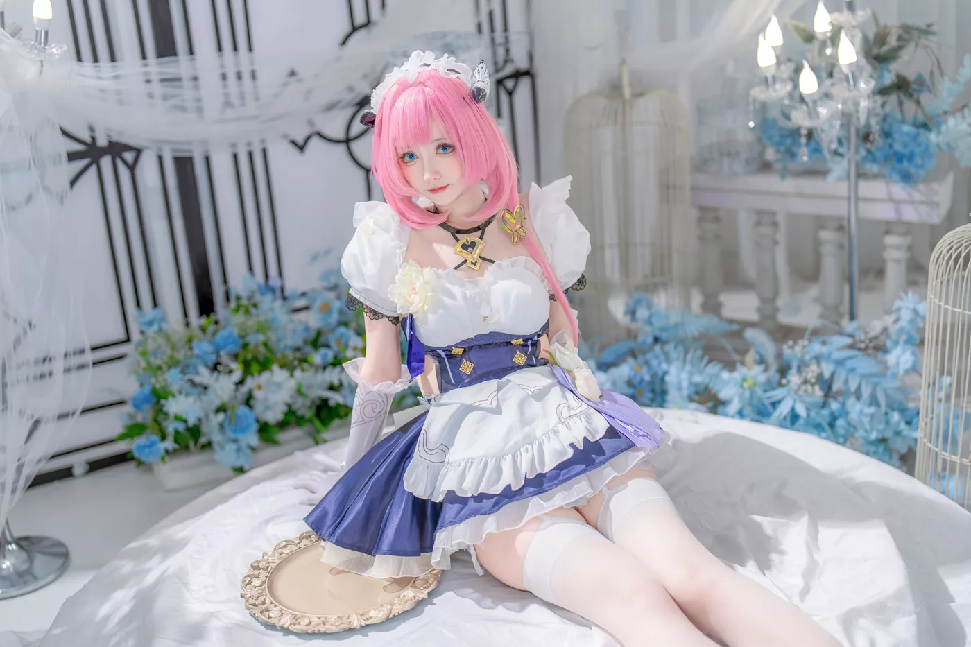 图片[11]-大大卷卷小卷  – 崩坏3 爱莉希雅女仆[26P] – 速更版-美库