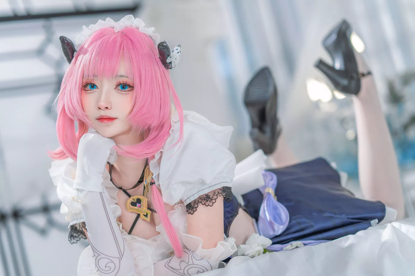 图片[16]-大大卷卷小卷  – 崩坏3 爱莉希雅女仆[26P] – 速更版-美库