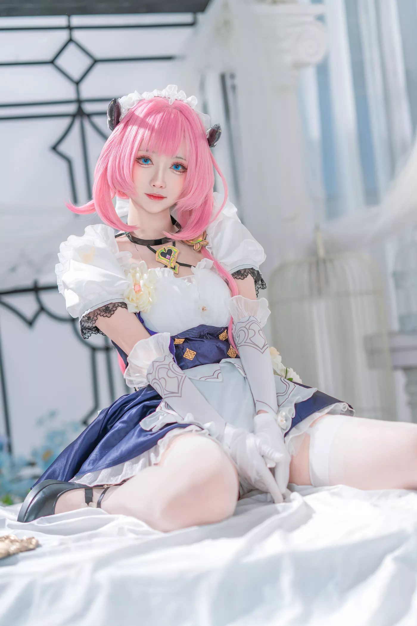 图片[17]-大大卷卷小卷  – 崩坏3 爱莉希雅女仆[26P] – 速更版-美库