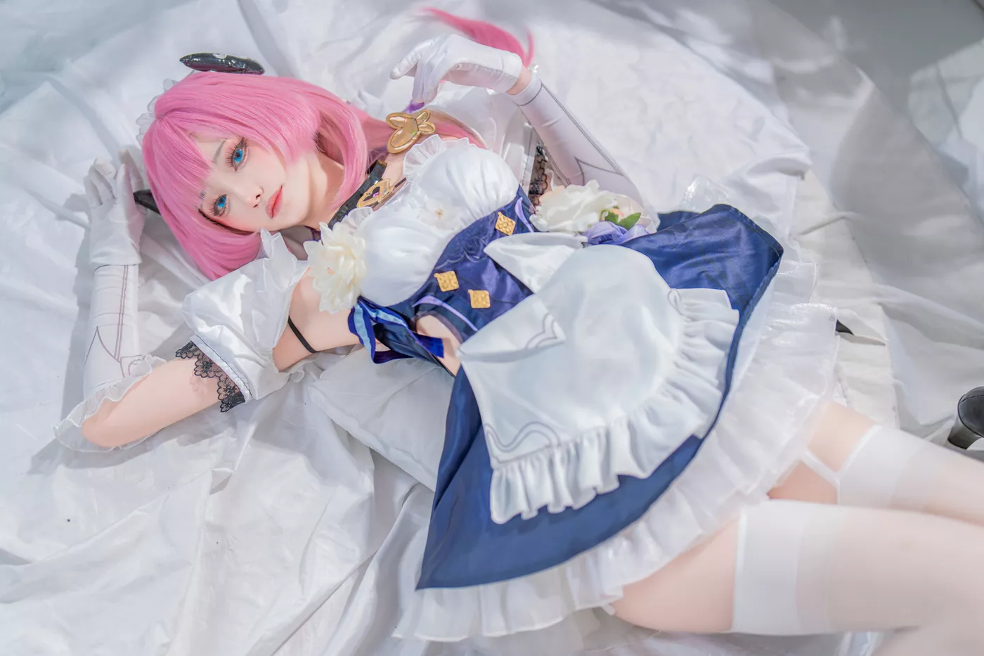 图片[22]-大大卷卷小卷  – 崩坏3 爱莉希雅女仆[26P] – 速更版-美库