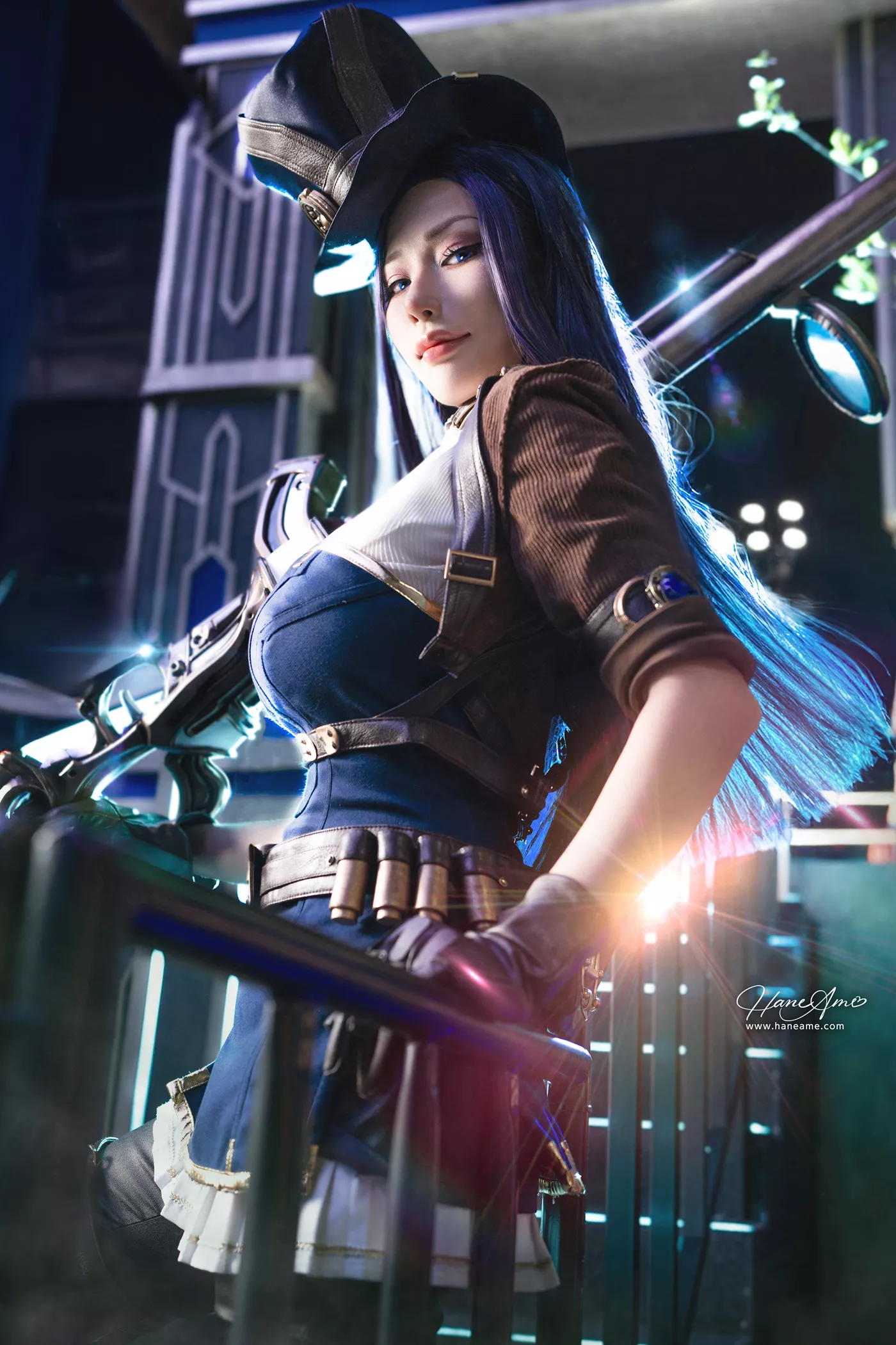 图片[10]-Hane Ame 雨波写真  – 英雄联盟 凱特琳[27P] – 速更版-美库