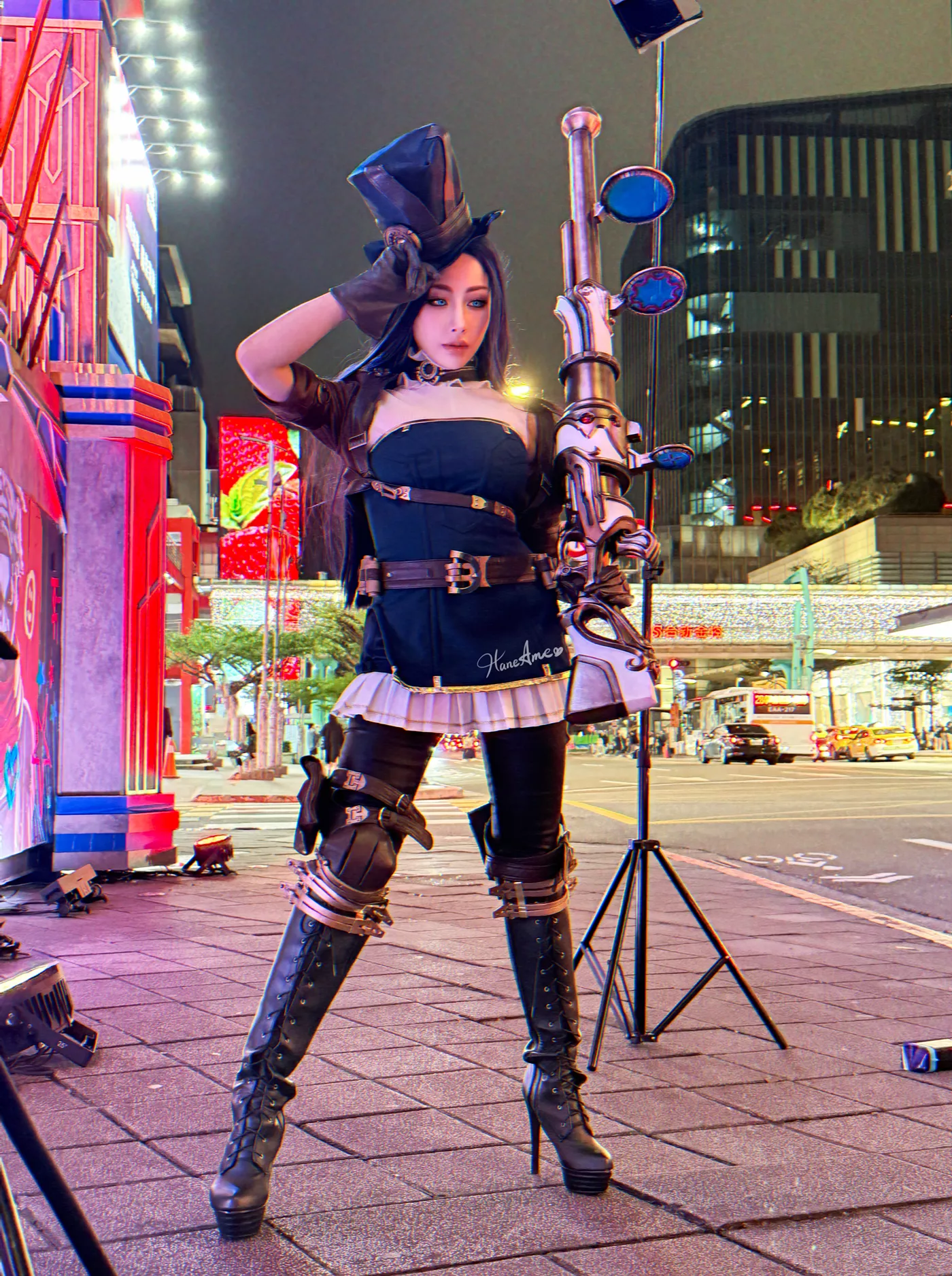 图片[22]-Hane Ame 雨波写真  – 英雄联盟 凱特琳[27P] – 速更版-美库