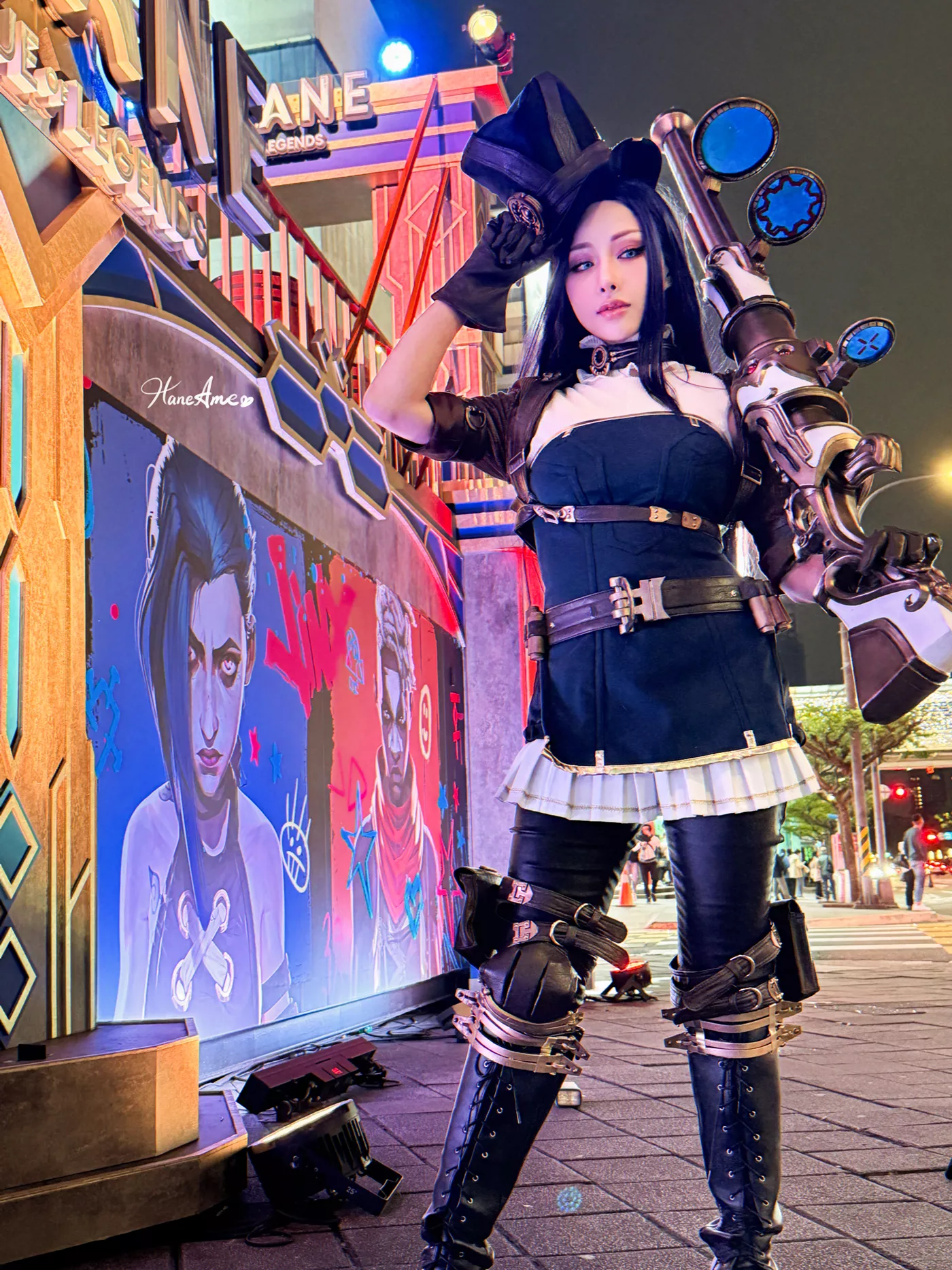 图片[23]-Hane Ame 雨波写真  – 英雄联盟 凱特琳[27P] – 速更版-美库