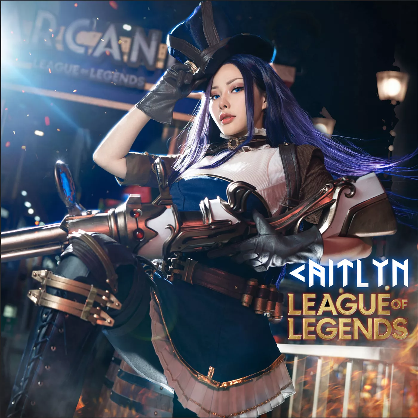 图片[29]-Hane Ame 雨波写真  – 英雄联盟 凱特琳[27P] – 速更版-美库