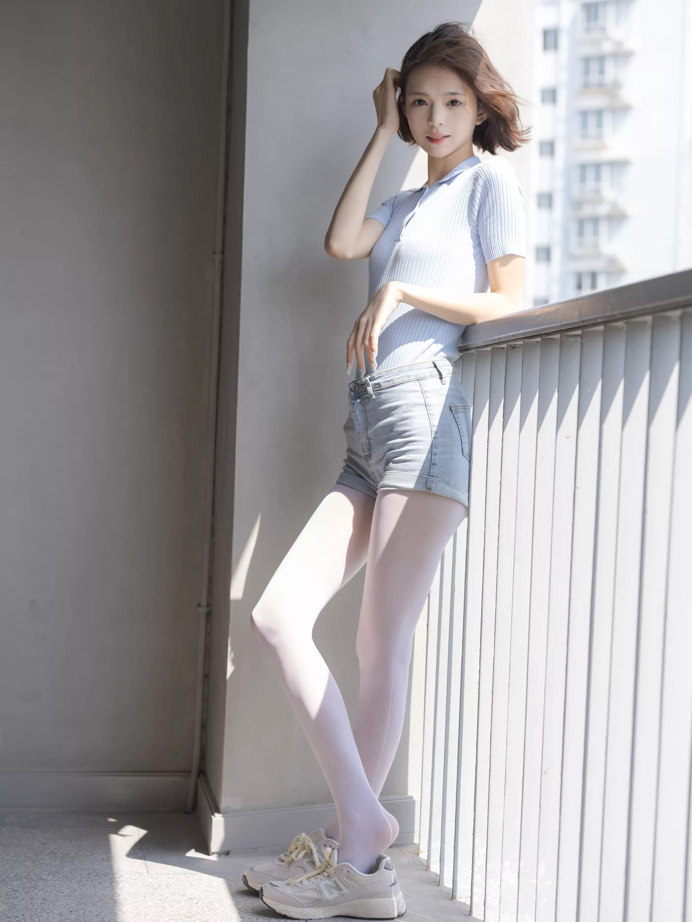 图片[15]-森萝财团写真 – 媛媛 试拍 15D超薄白丝[59P] – 速更版-美库