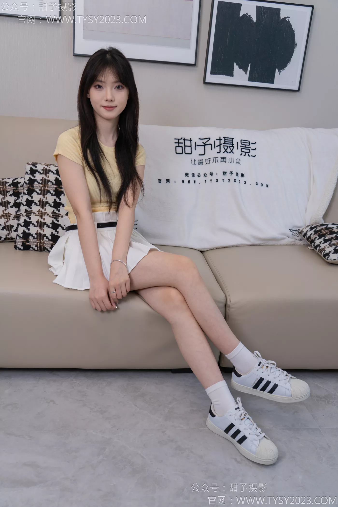 图片[12]-甜予摄影 NO.116 璇璇-板鞋、白棉袜、裸足[128P] – 速更版-美库