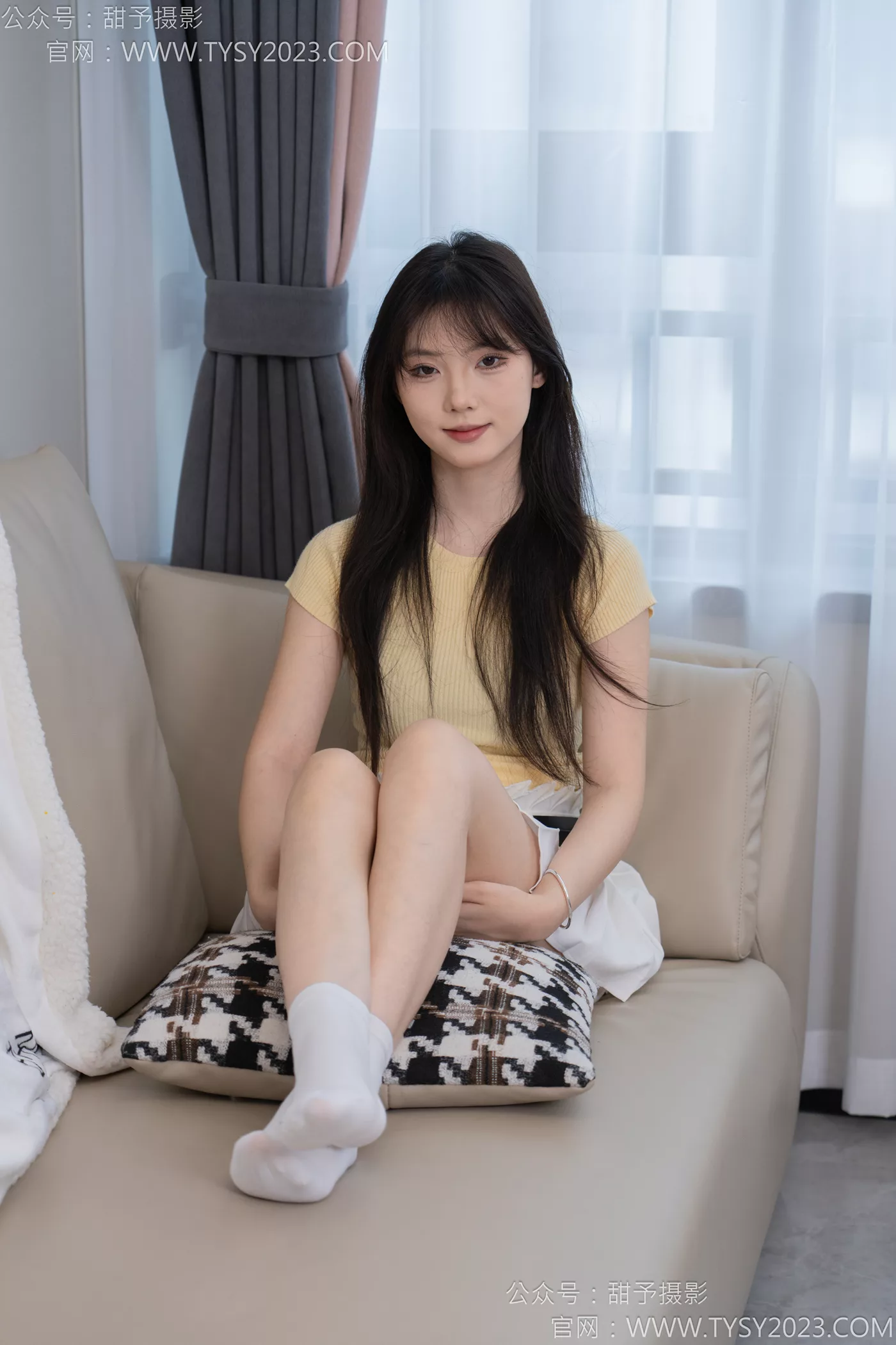 图片[81]-甜予摄影 NO.116 璇璇-板鞋、白棉袜、裸足[128P] – 速更版-美库